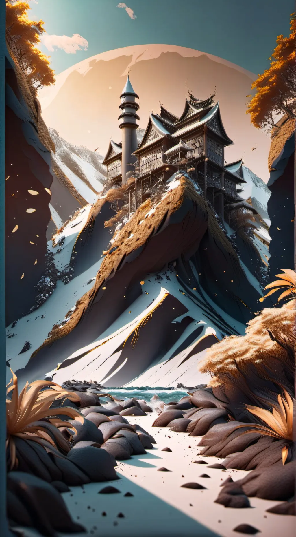 ai character: lyric background