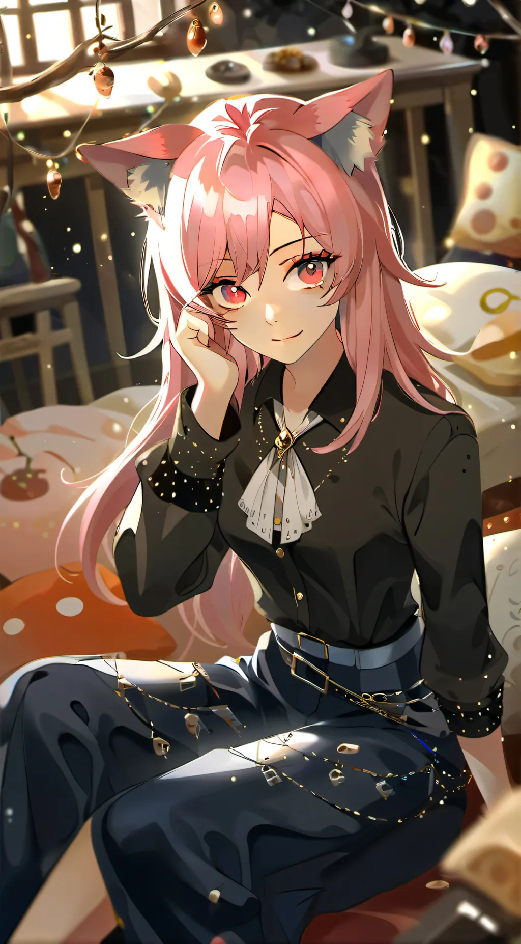 ai character: Crystal Spear  background