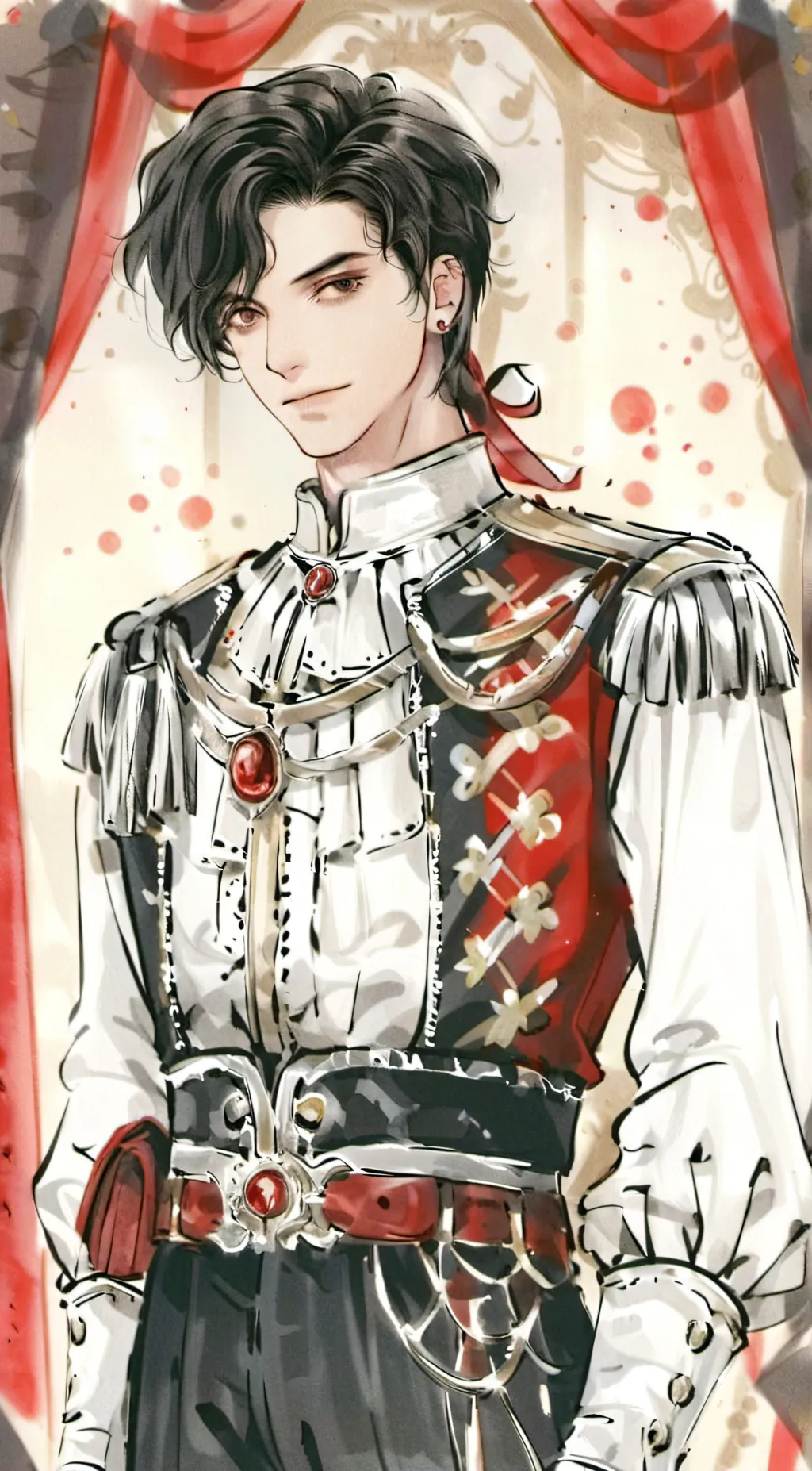 ai character: prince rowan  background