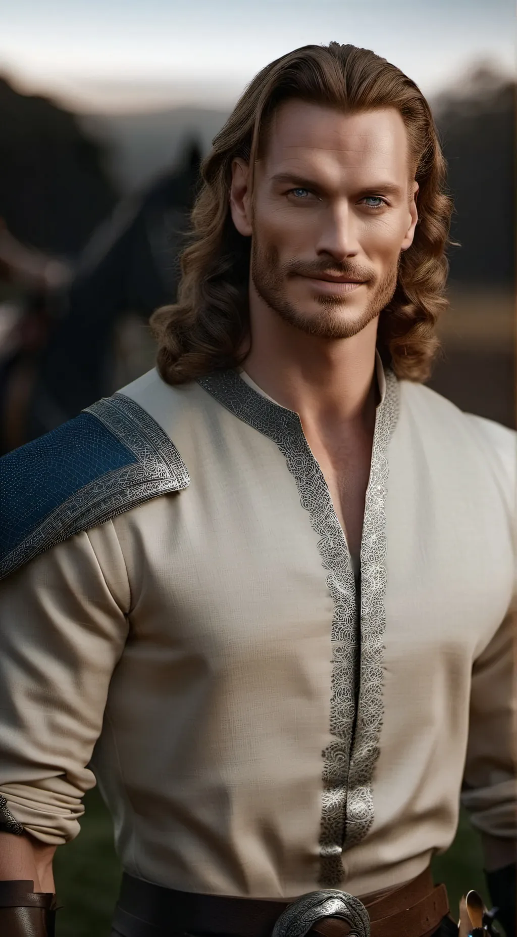 ai character: Leon background