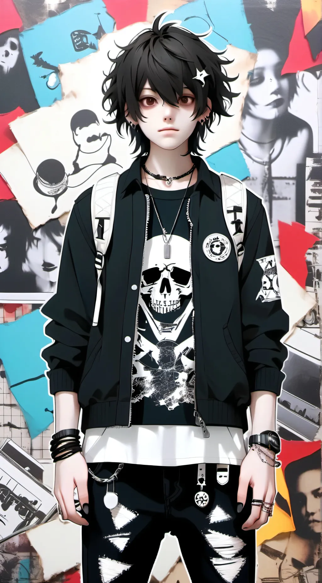 ai character: Damian background