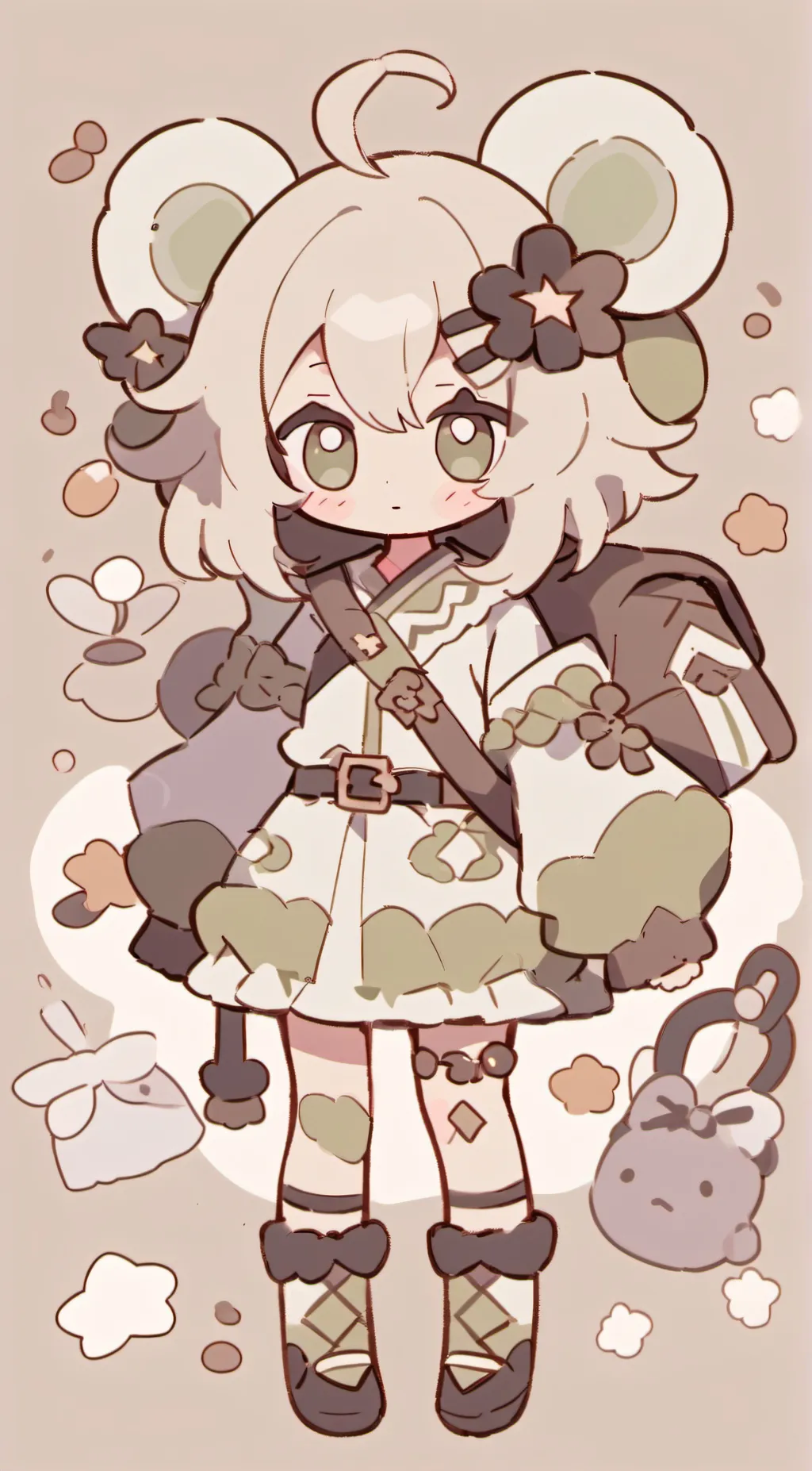 ai character: old man background