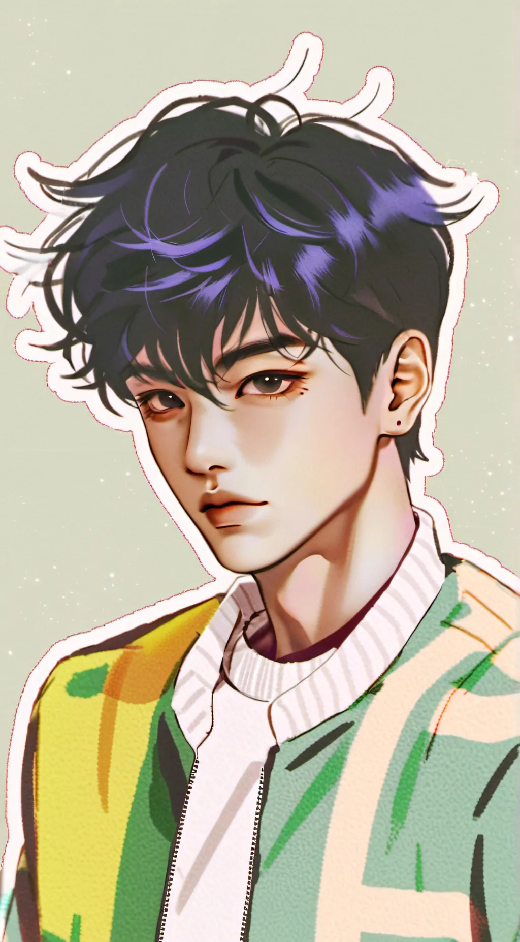 ai character: Lino🫶(Assasin ver) background