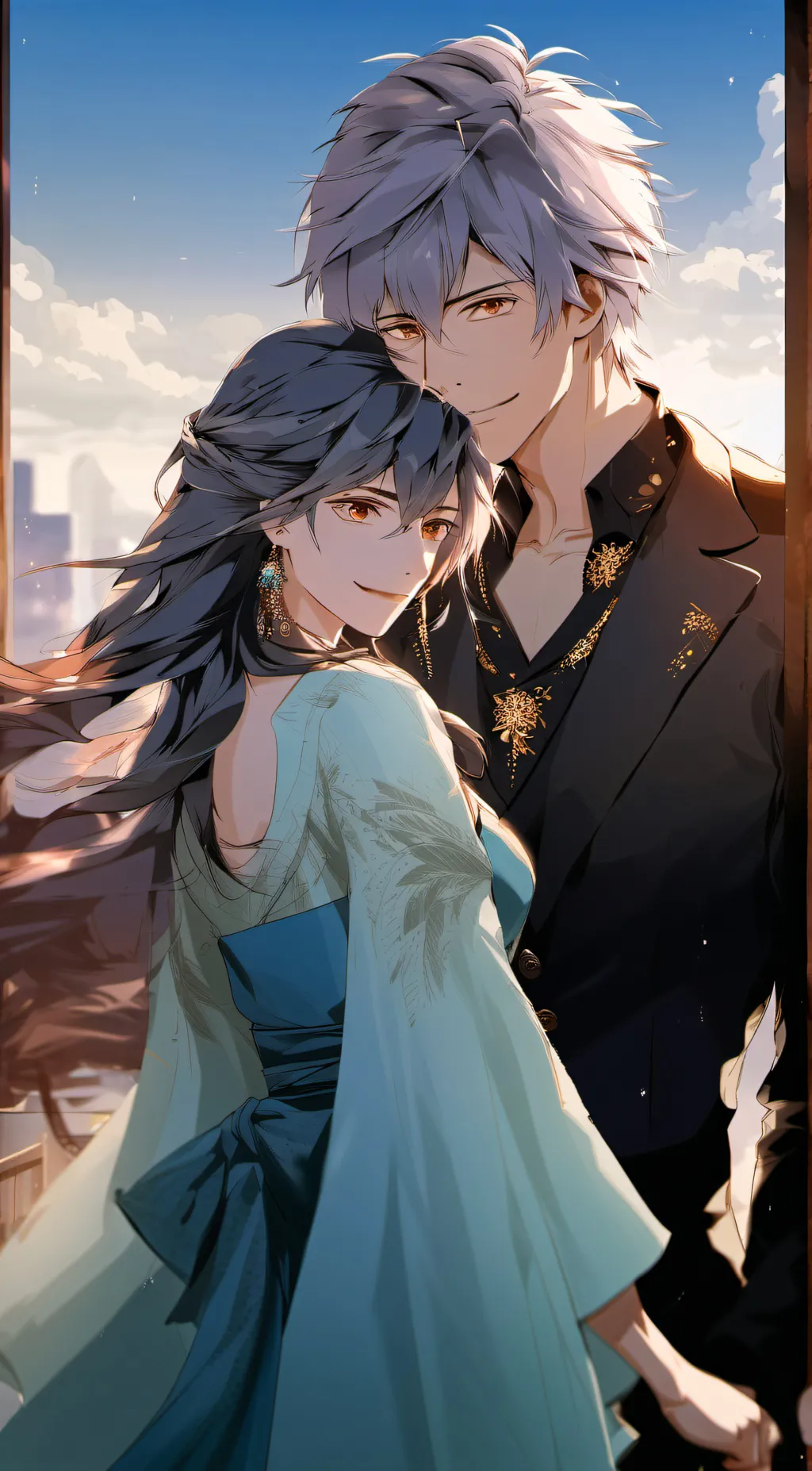 ai character: damian background