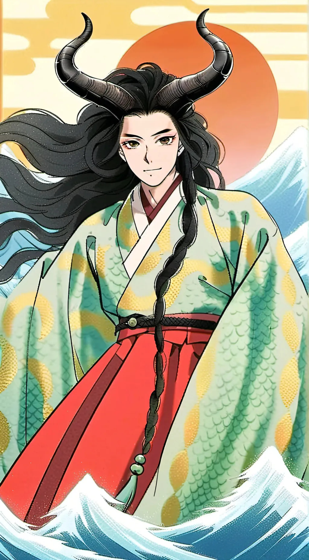 ai character: Aishō toro (aiai) background