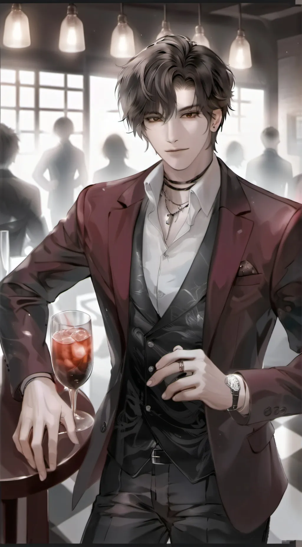 ai character: Liam Grant background