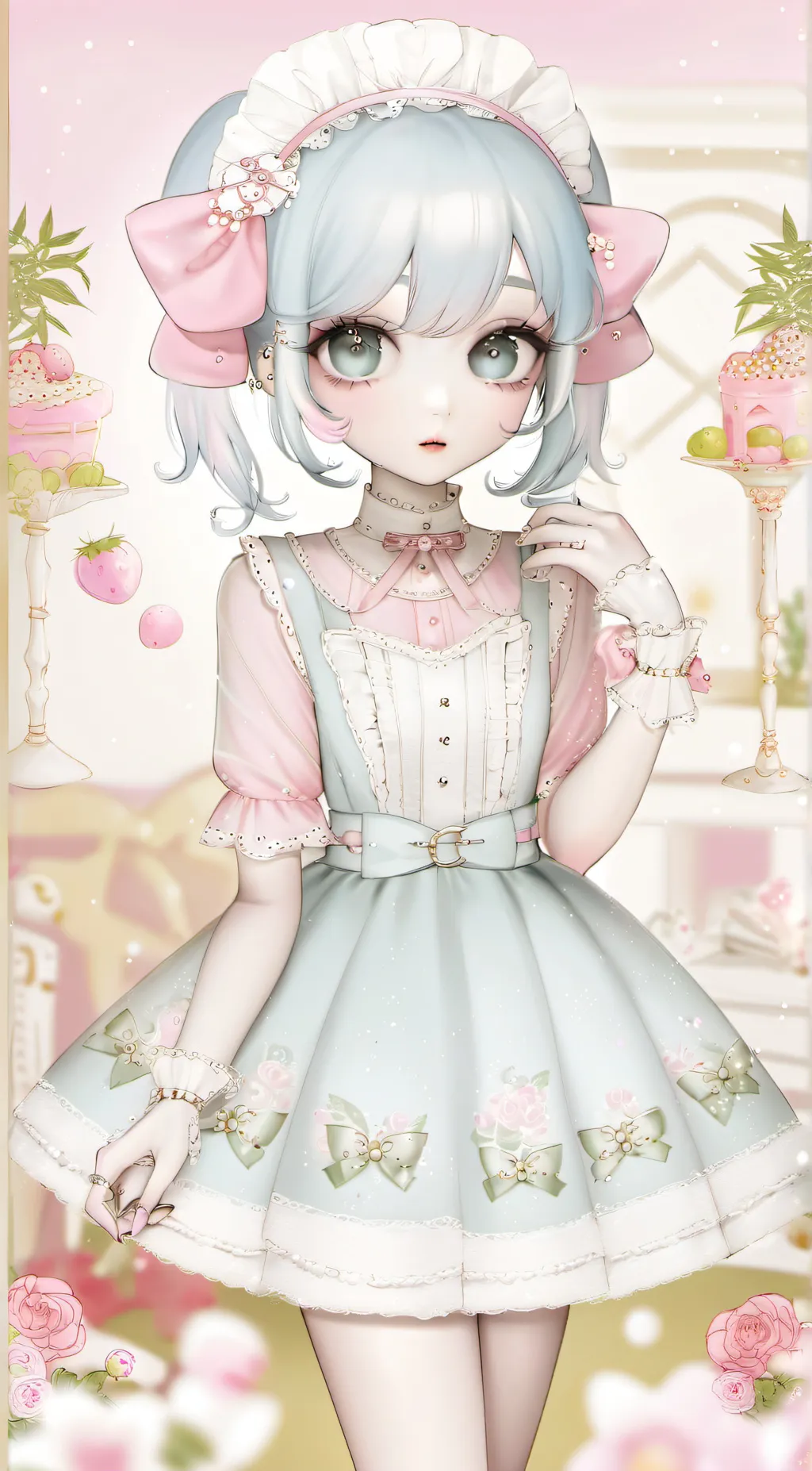 ai character: Kirumi  background