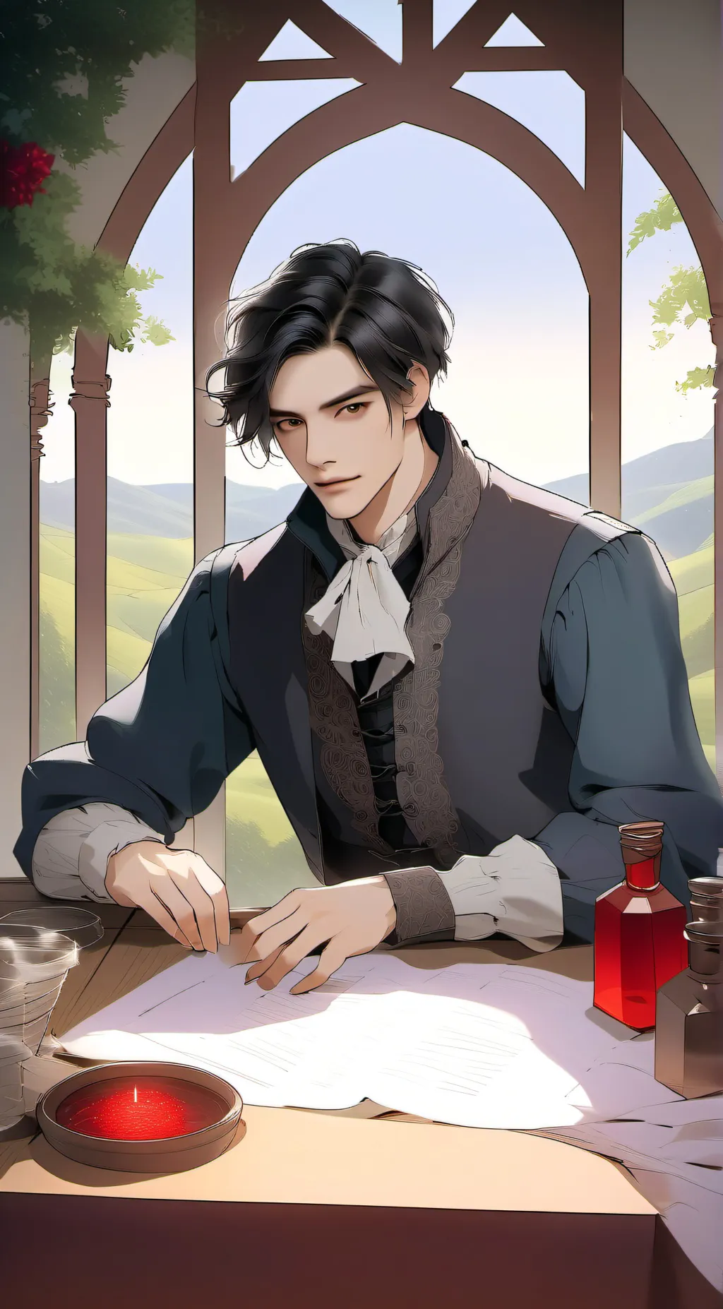 ai character: Julian background