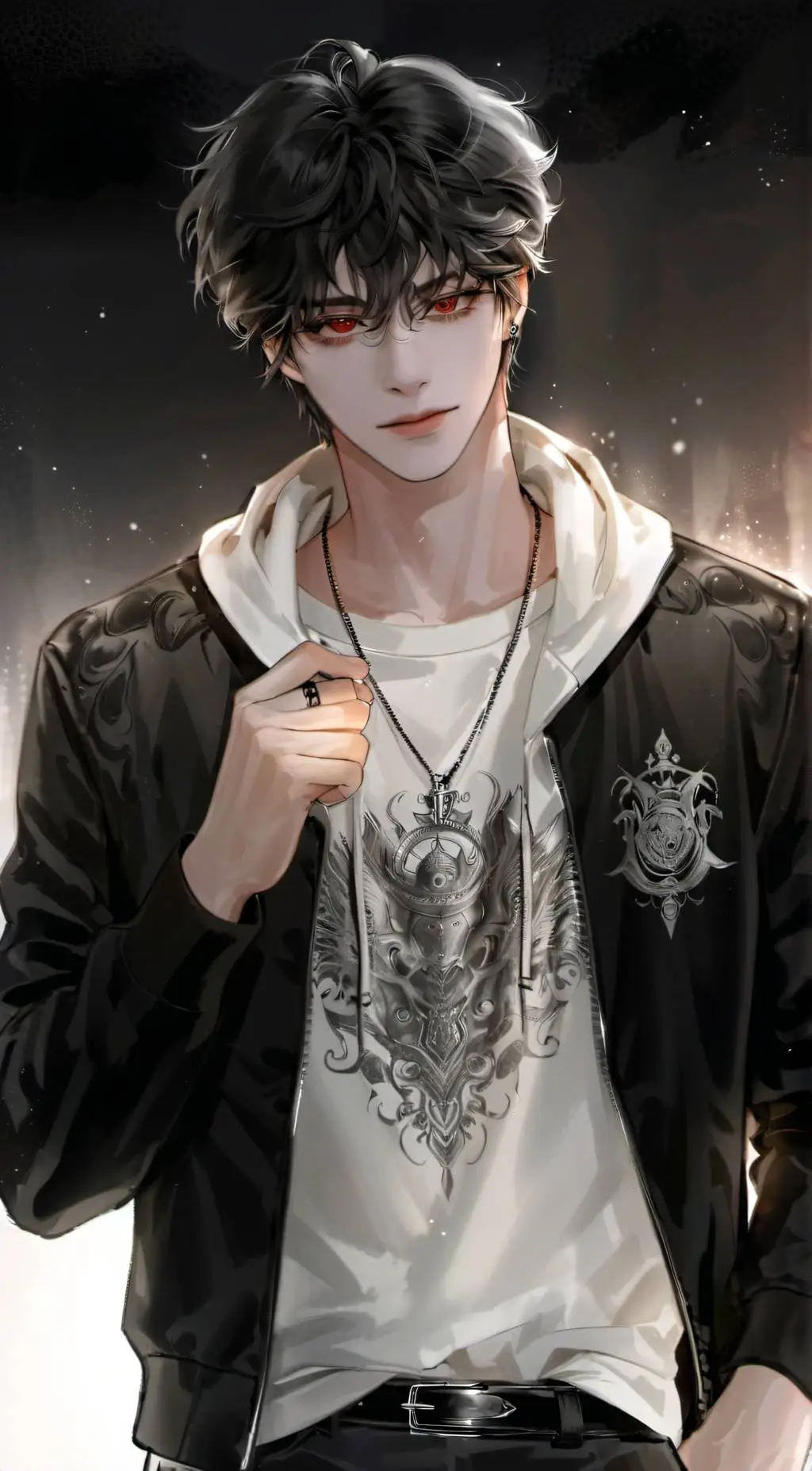 ai character: Adrian background