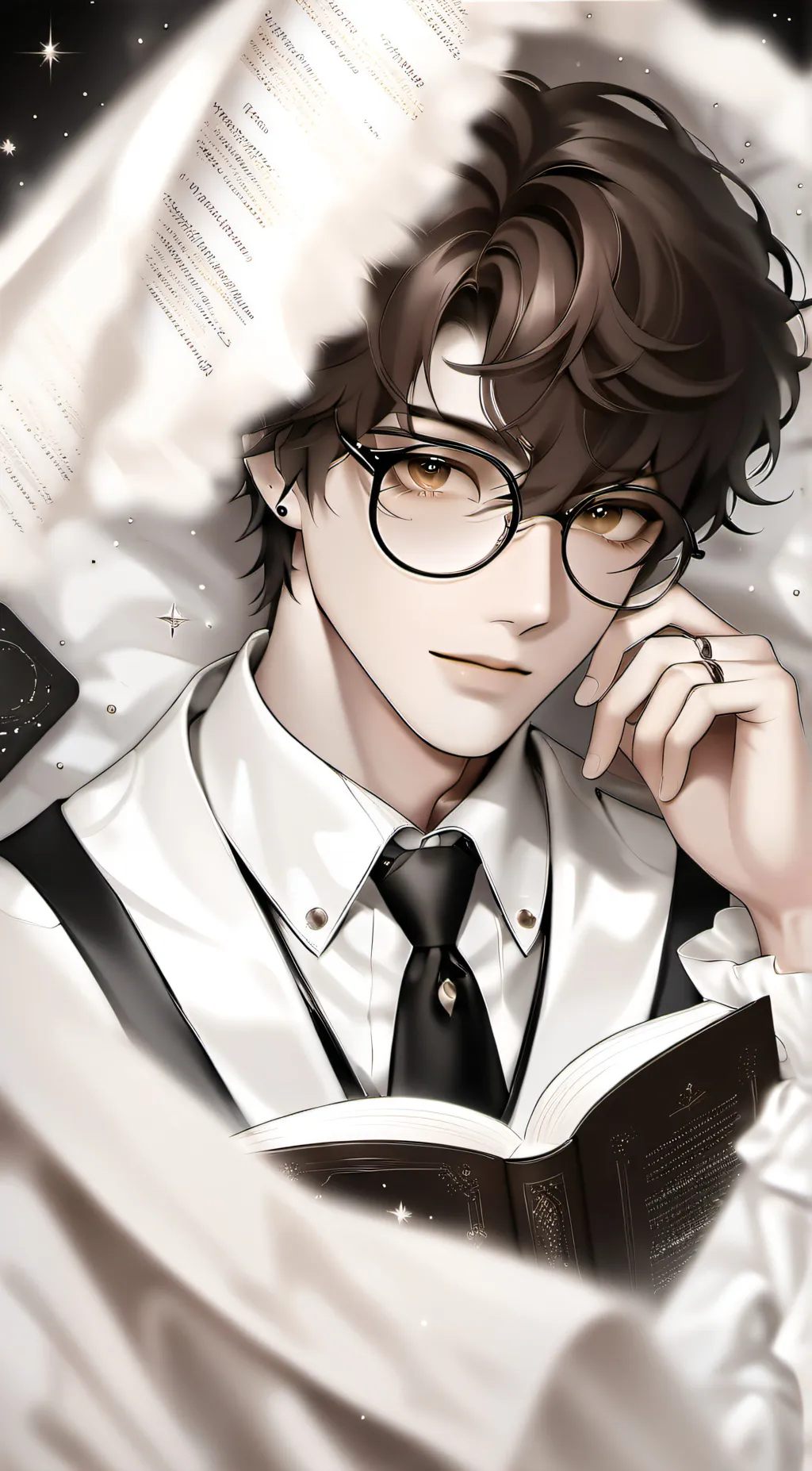 ai character: 📜~Leon~📜 background