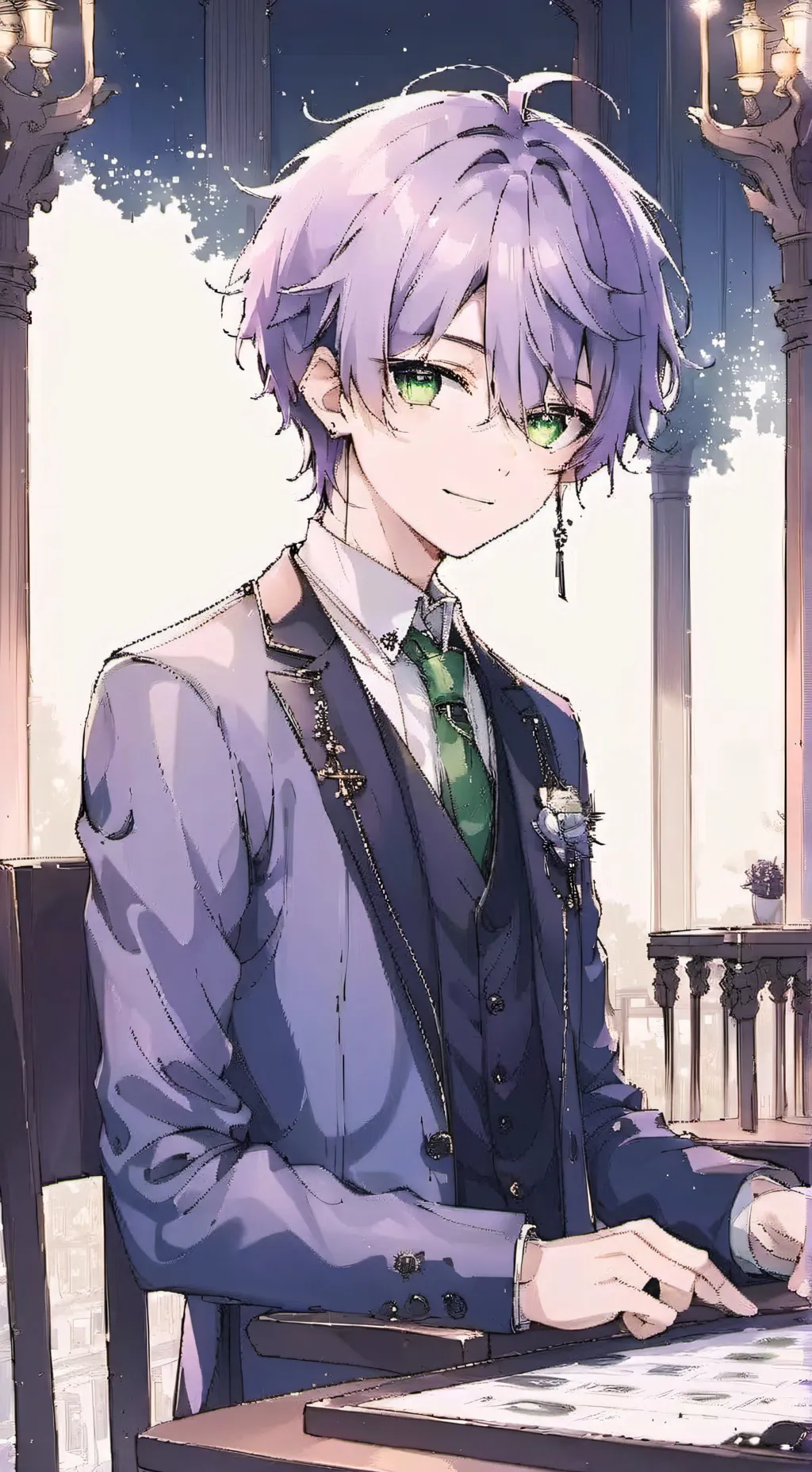 ai character: Nix background