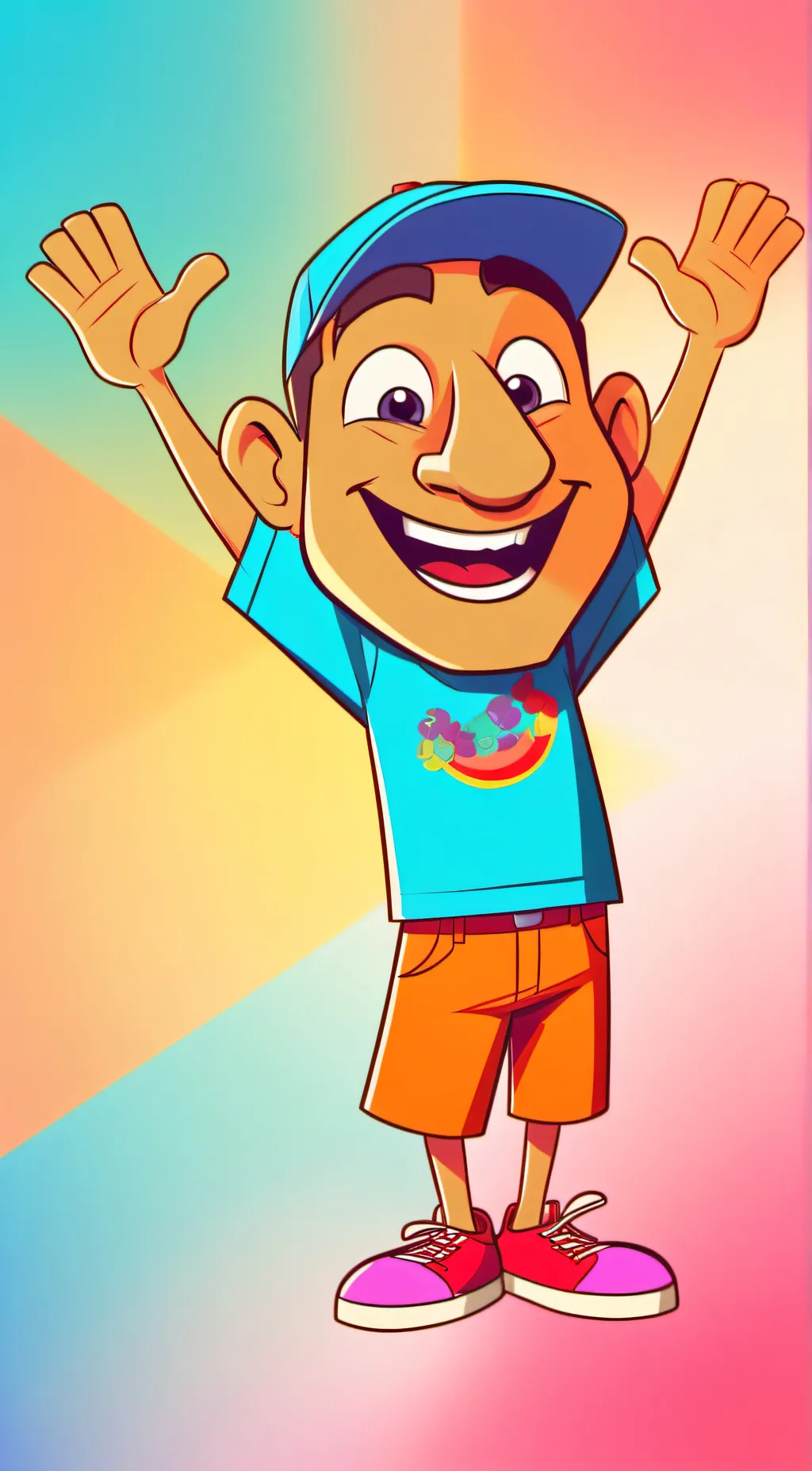 ai character: yippay!!  background