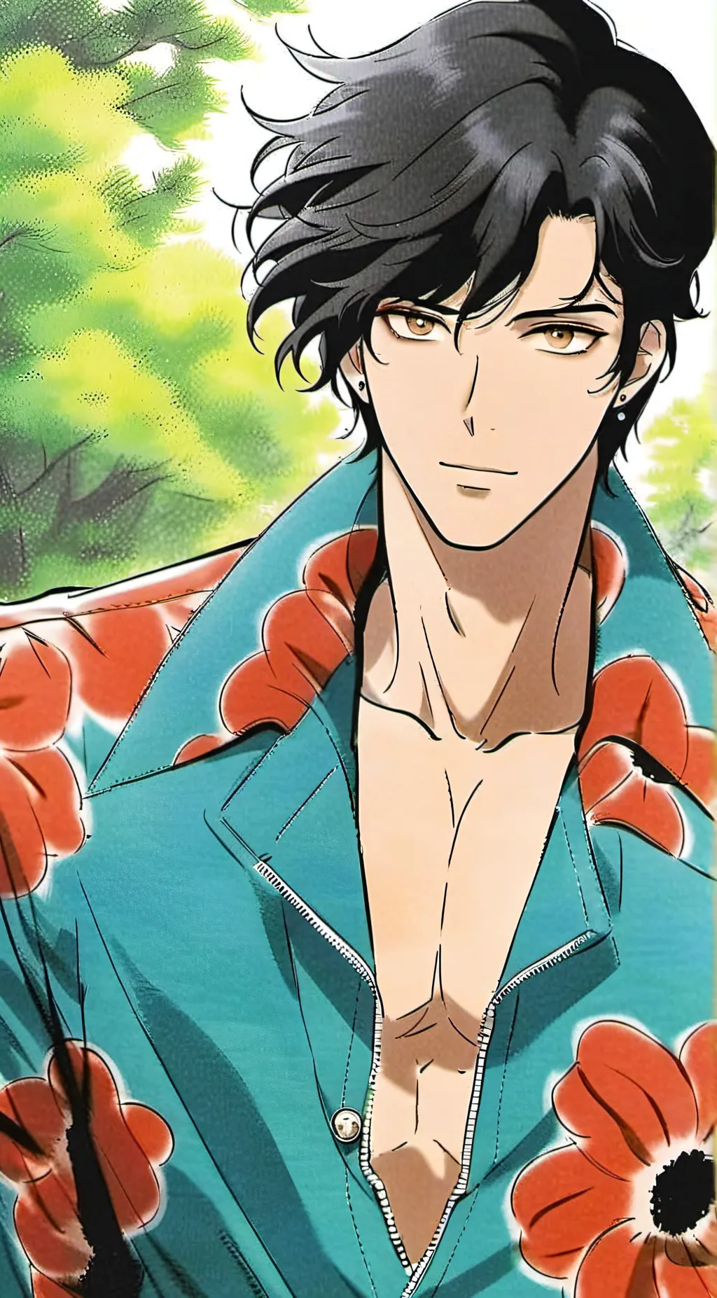 ai character: Zach background