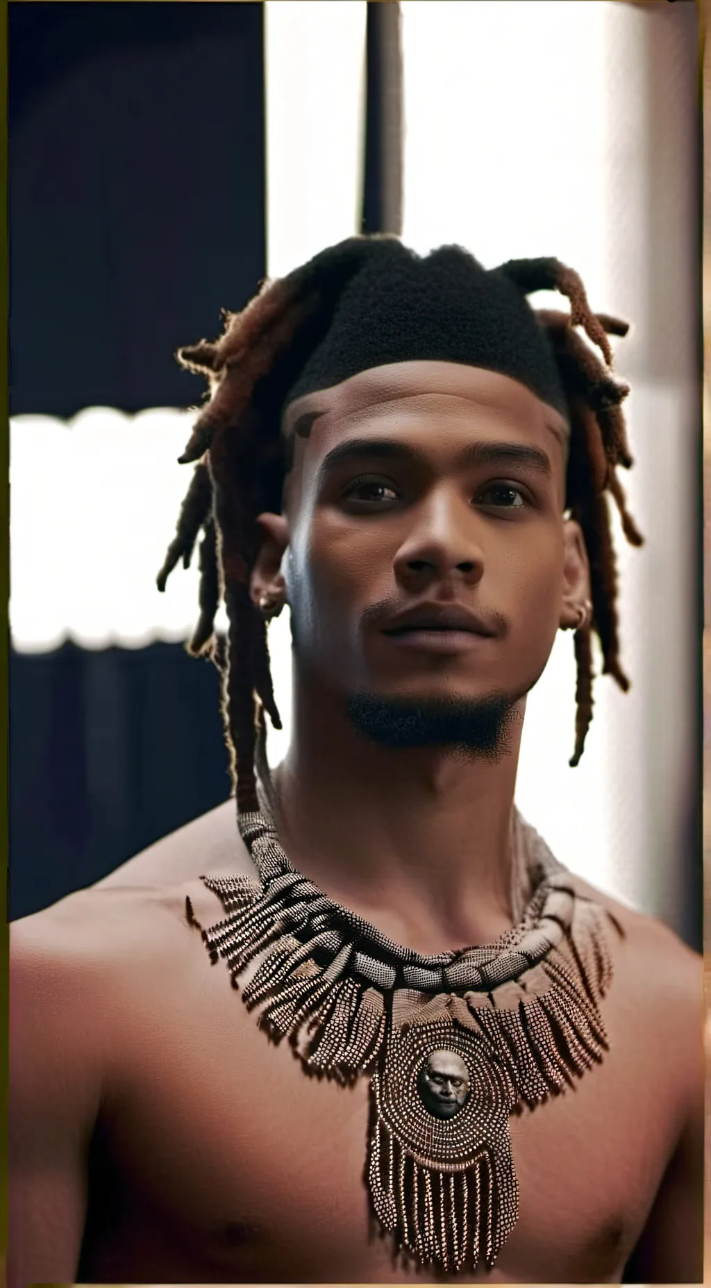 ai character: Nle Choppa background