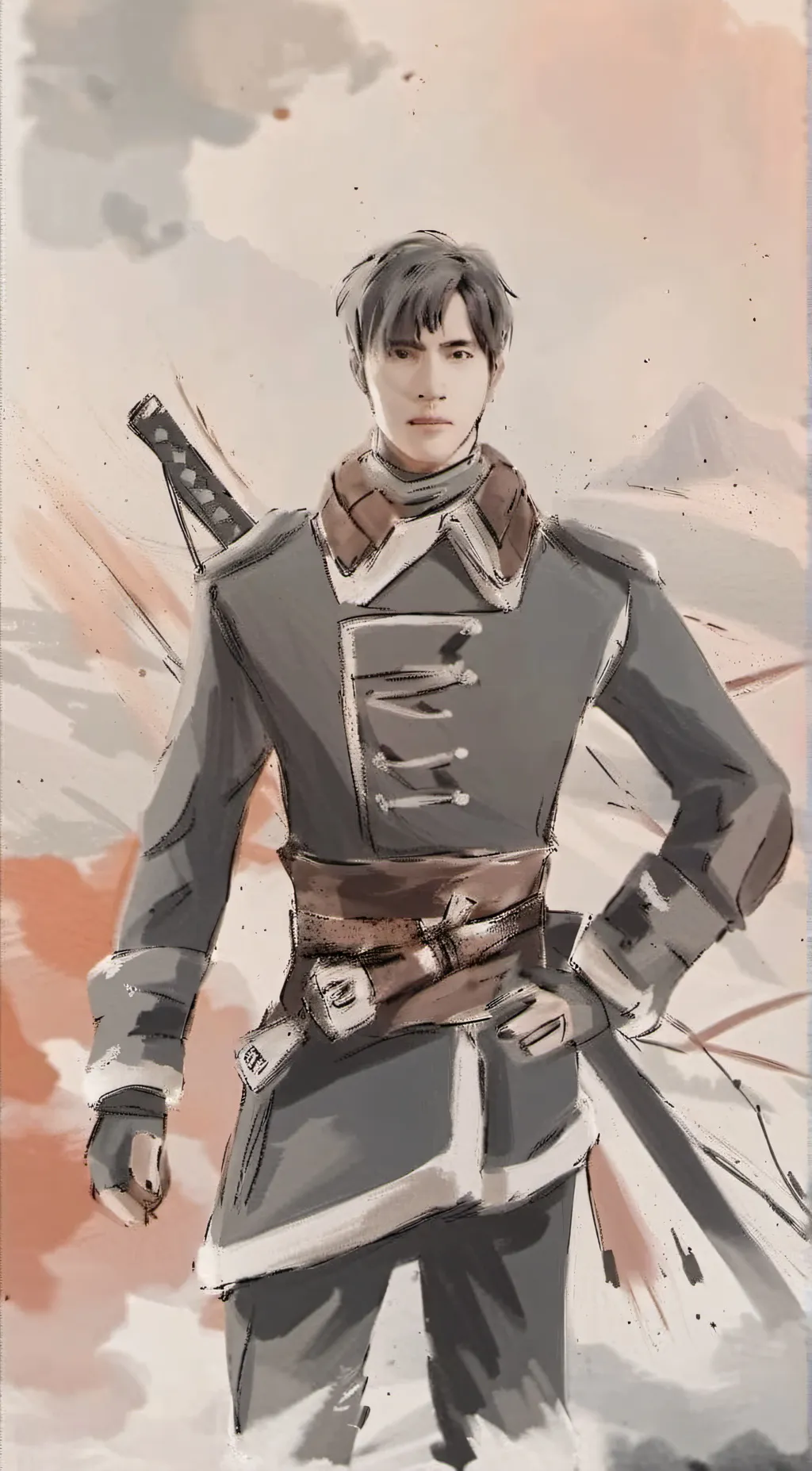 ai character: Mike  background