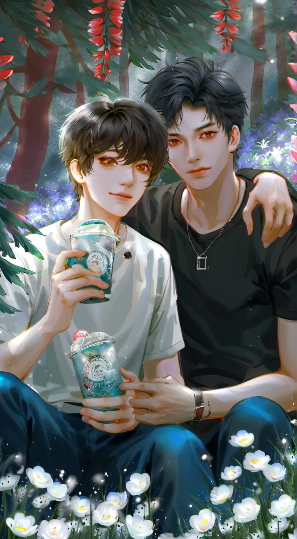 ai character: Aron and Ace background