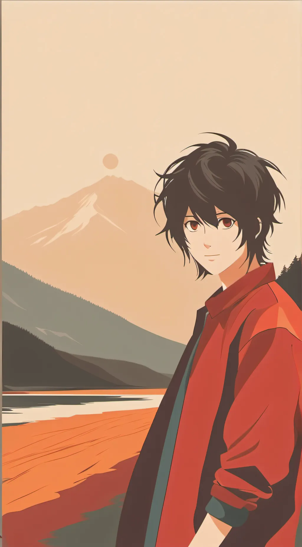 ai character: Daniel  background