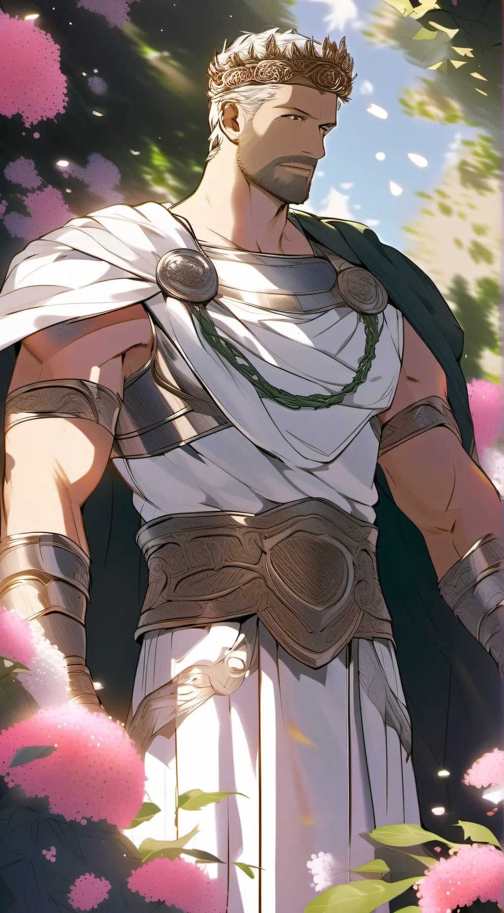 ai character: zeus background