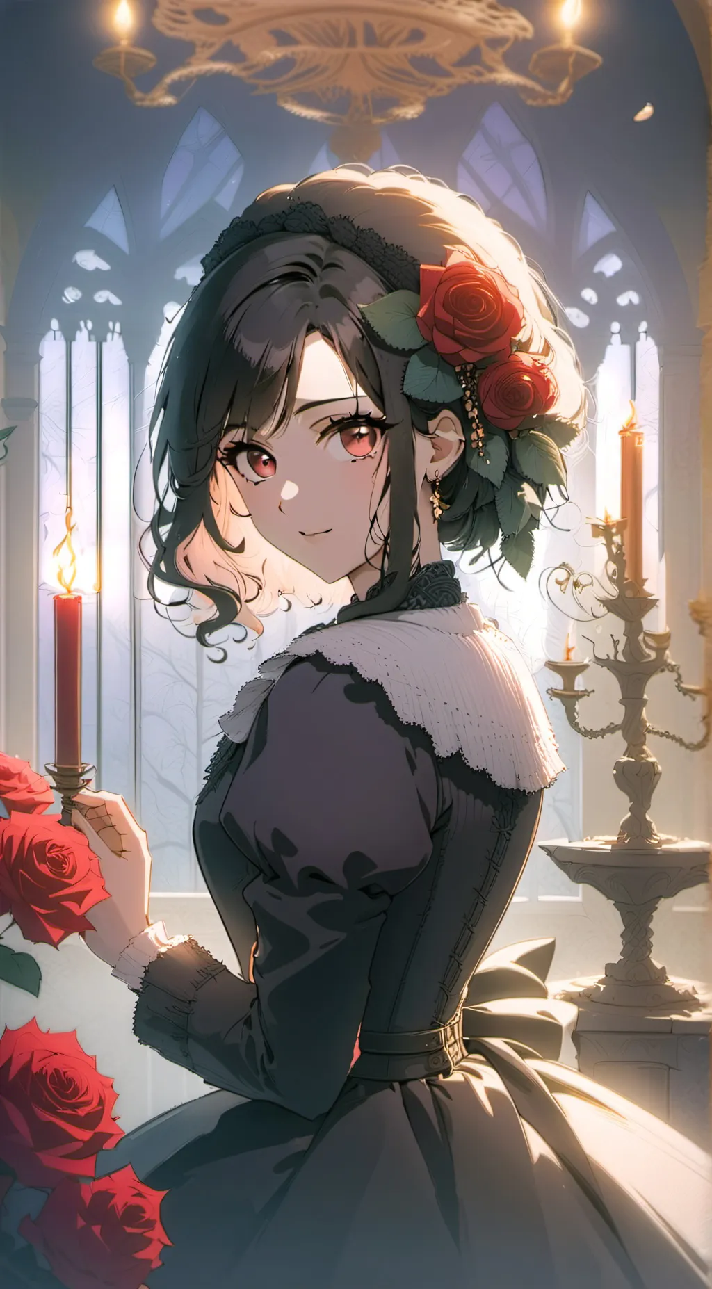 ai character: Ember background