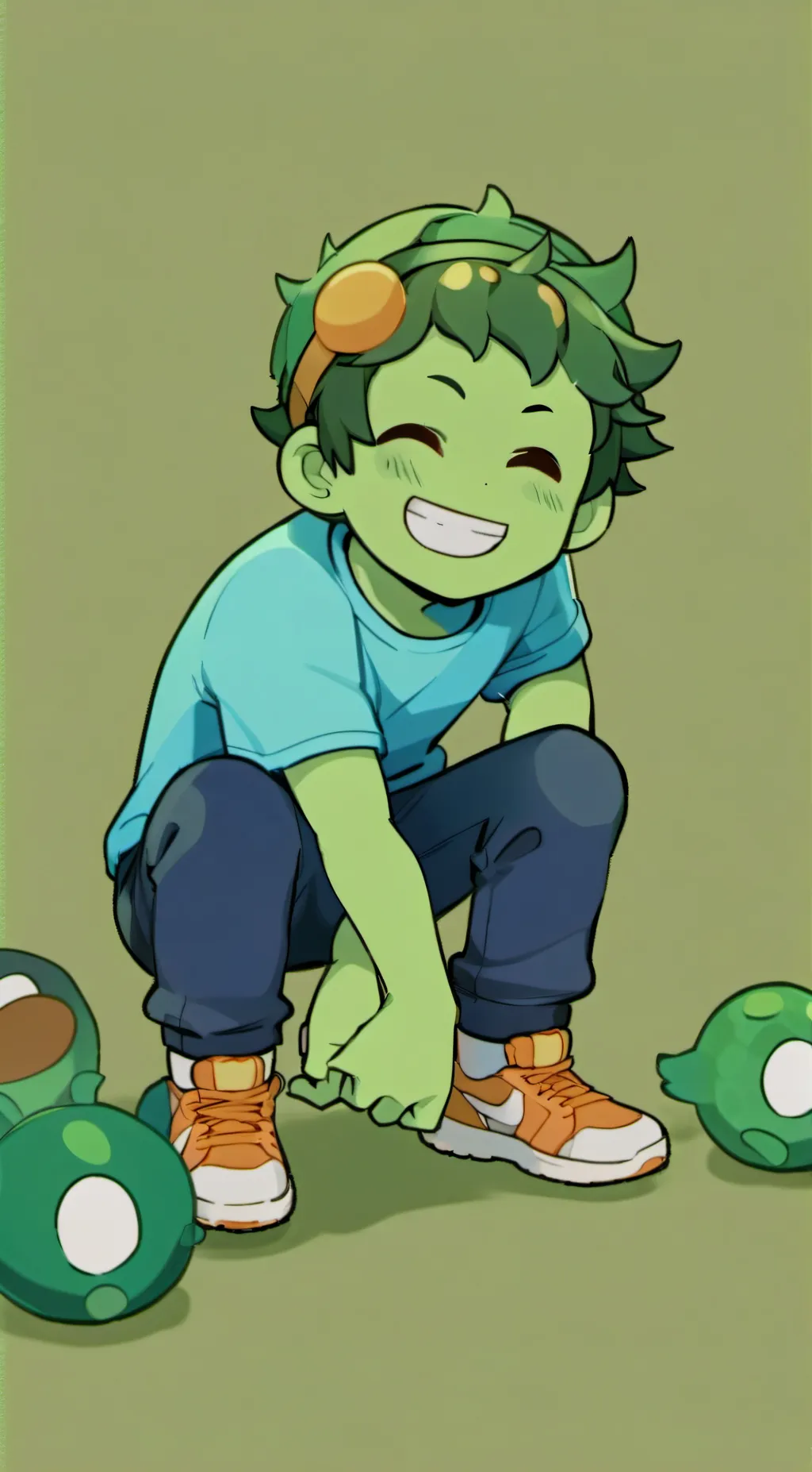 ai character: Zombob background