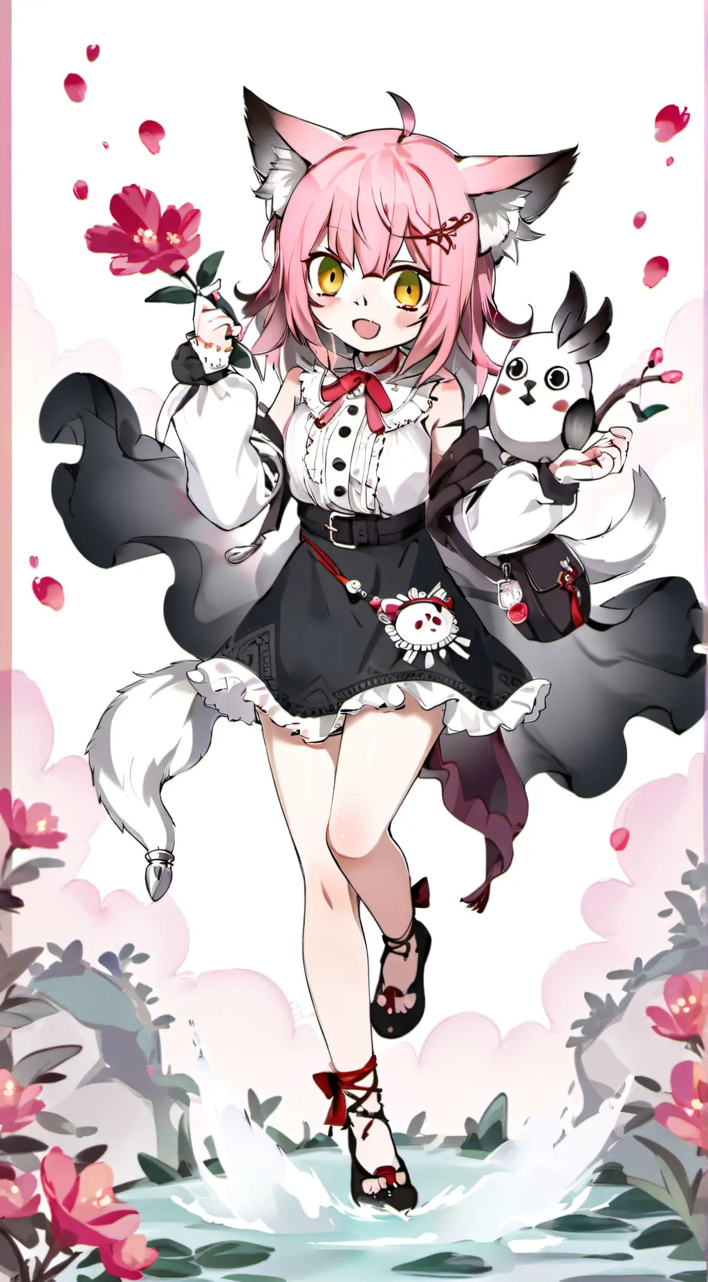 ai character: Hana background