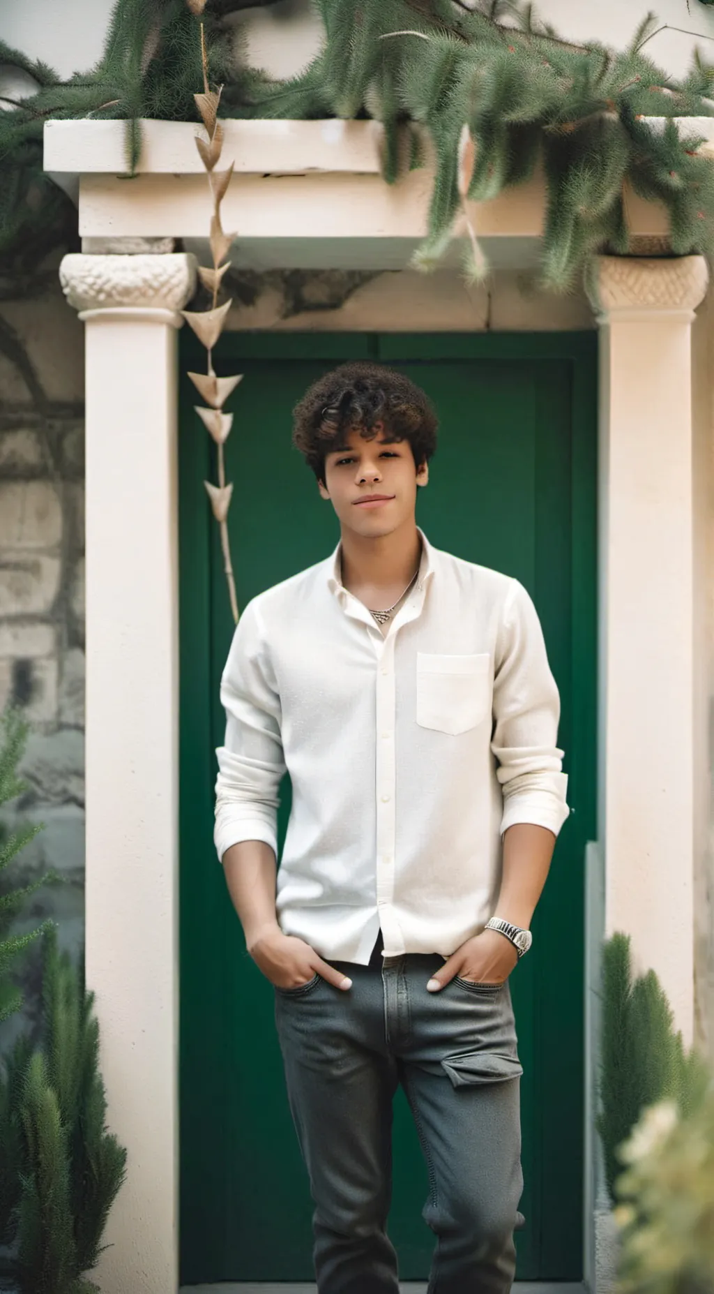 ai character: Zander background