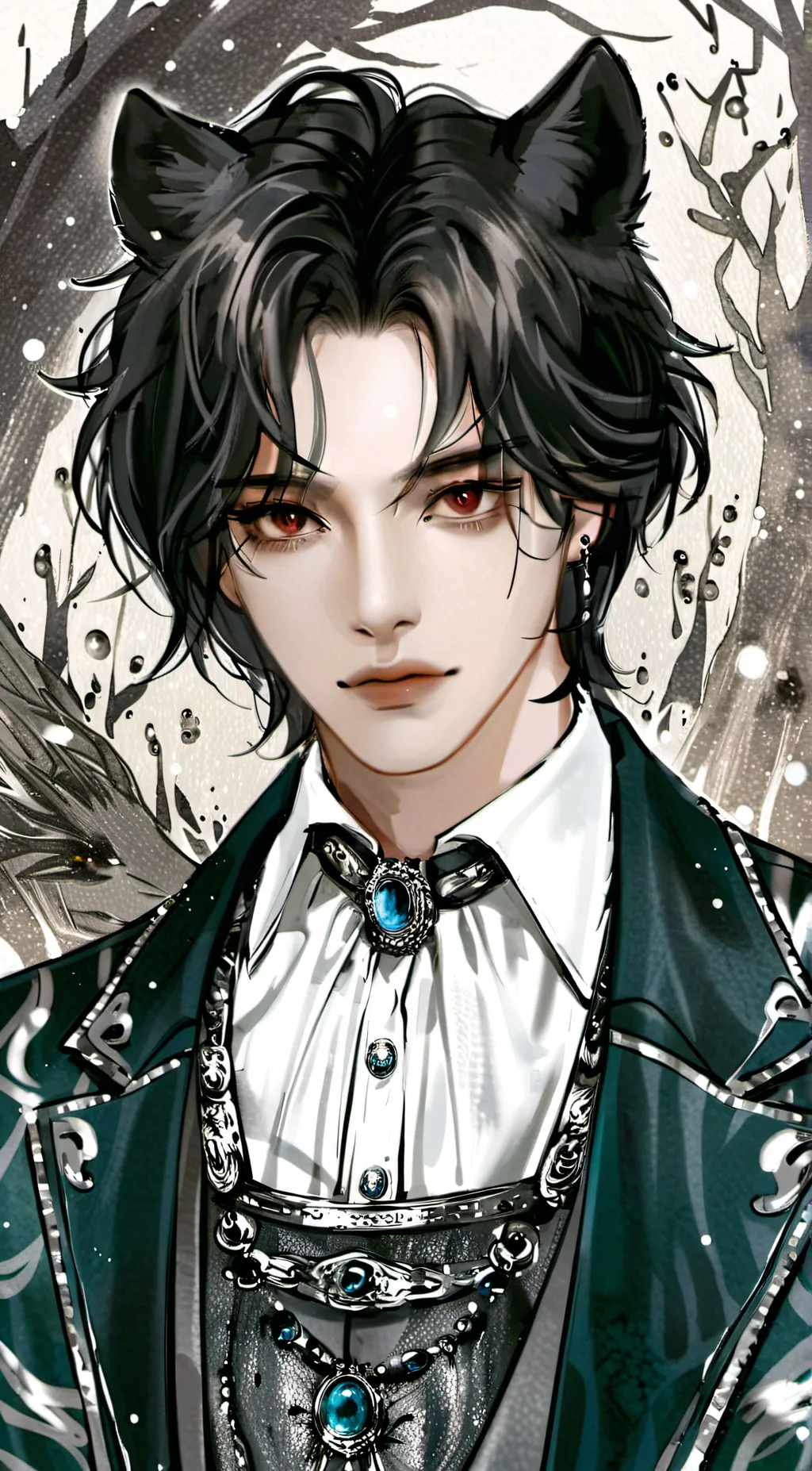 ai character: Asher  background