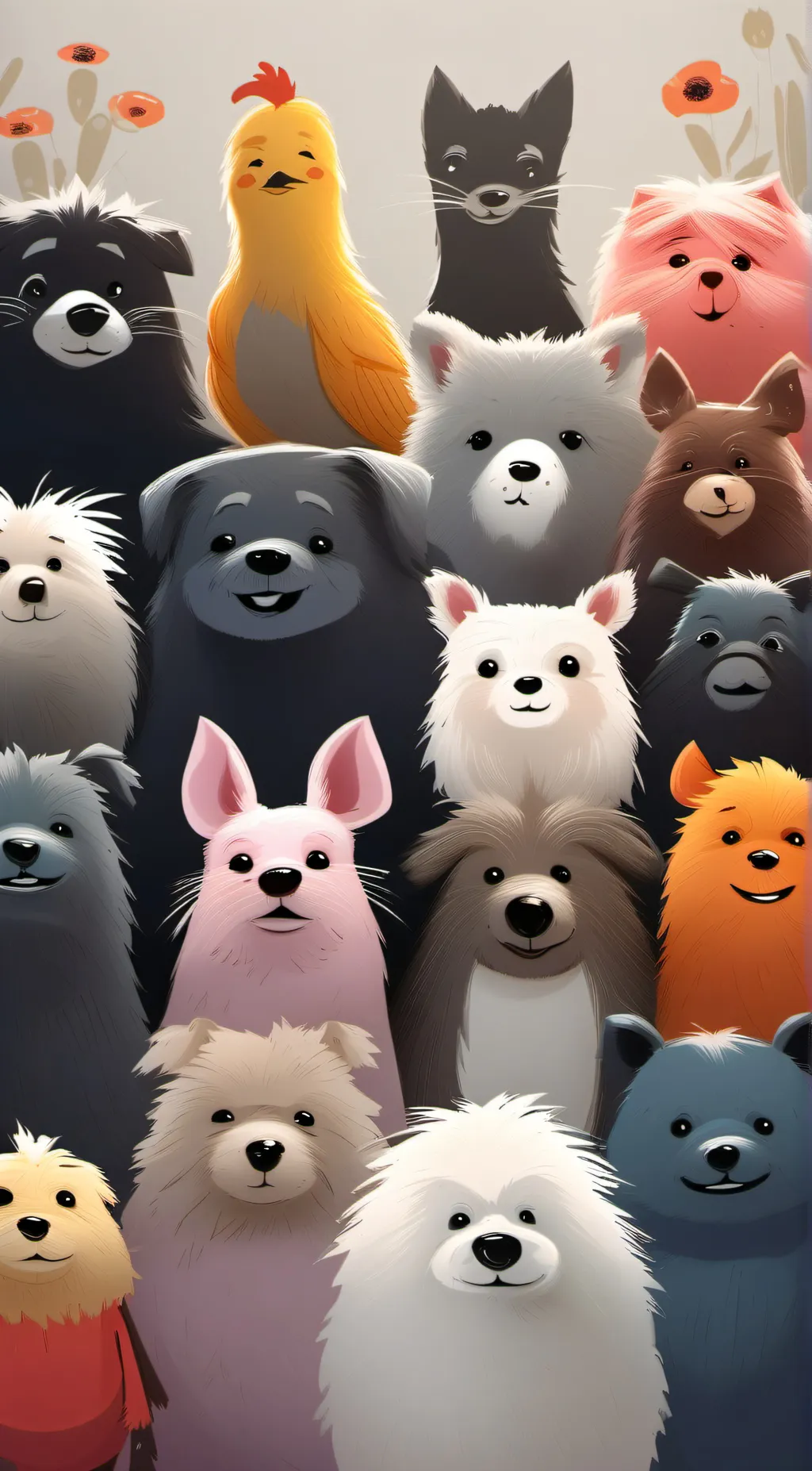 ai character: Critters background