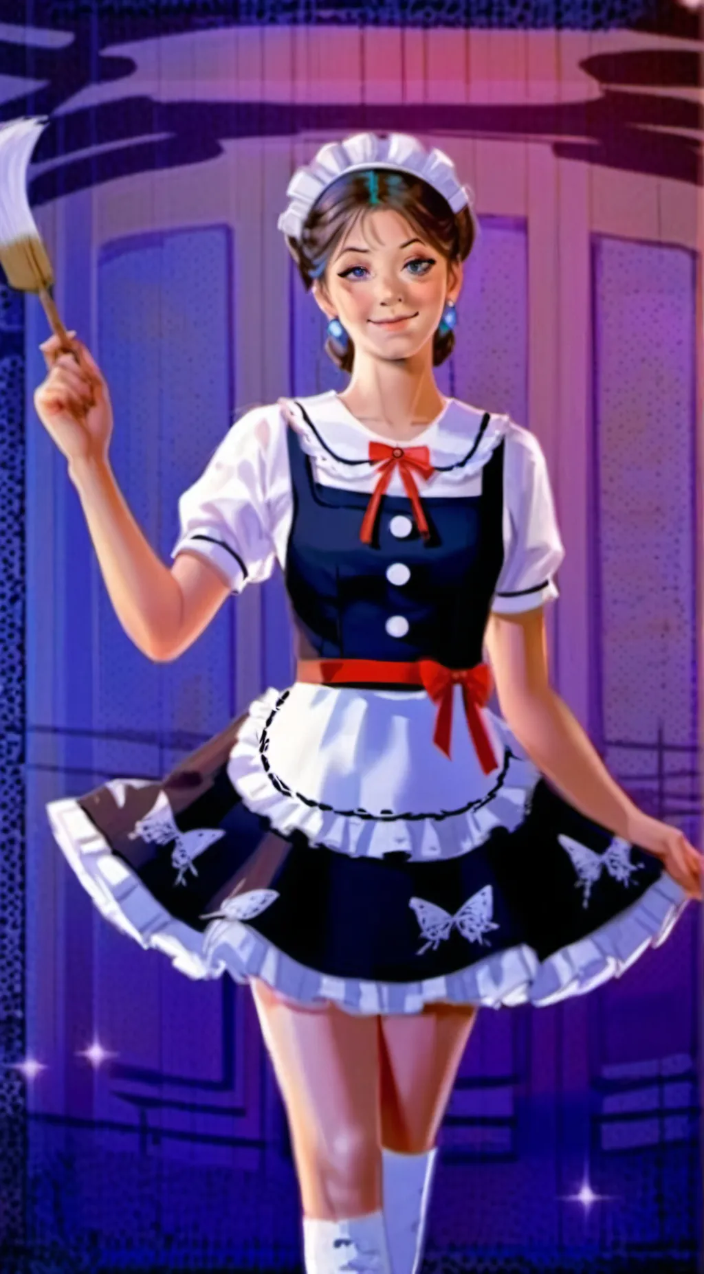 ai character: Ava Ludwig background