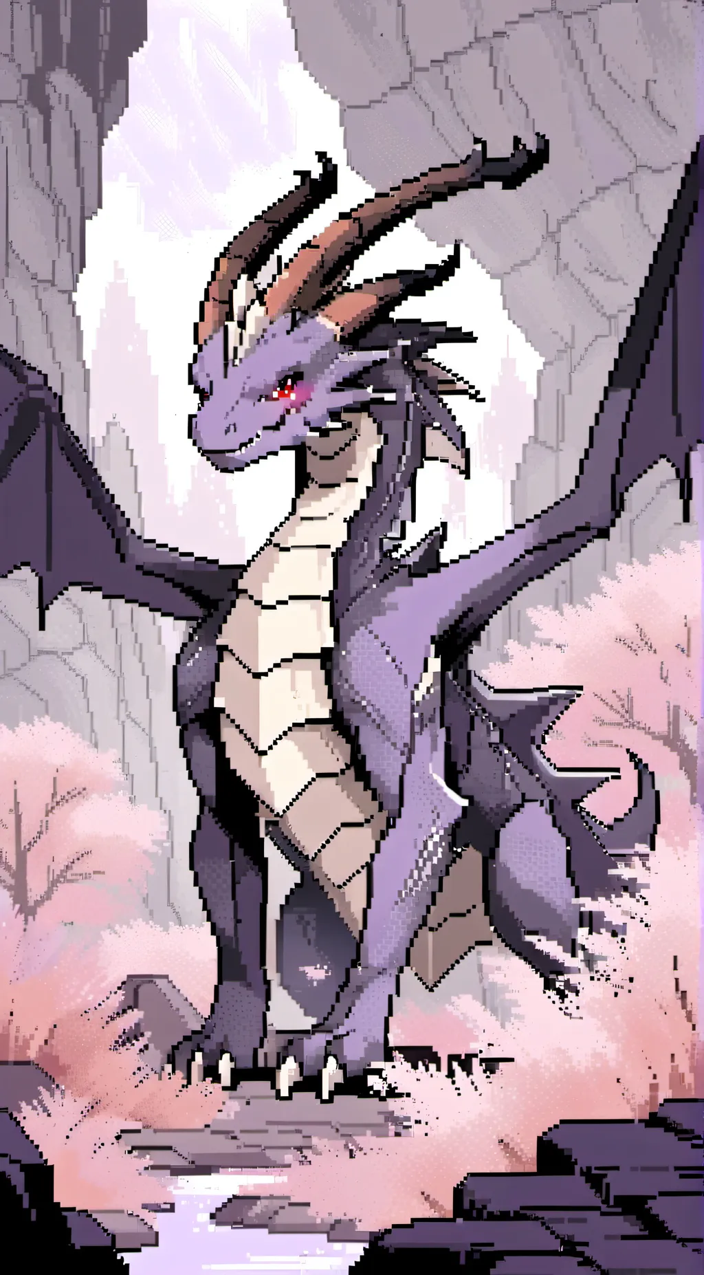 ai character: Dragon in Dark  background
