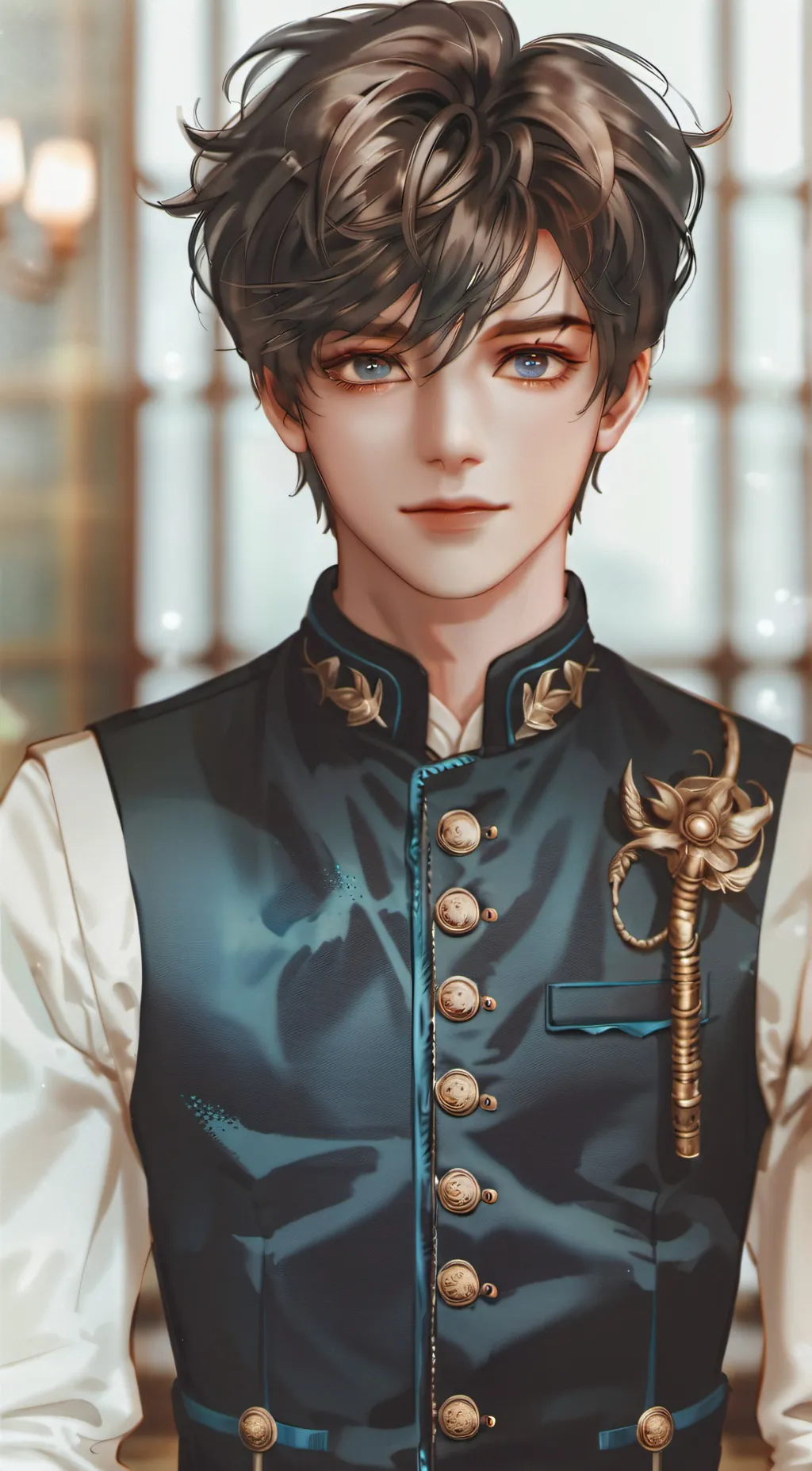 ai character: miles background