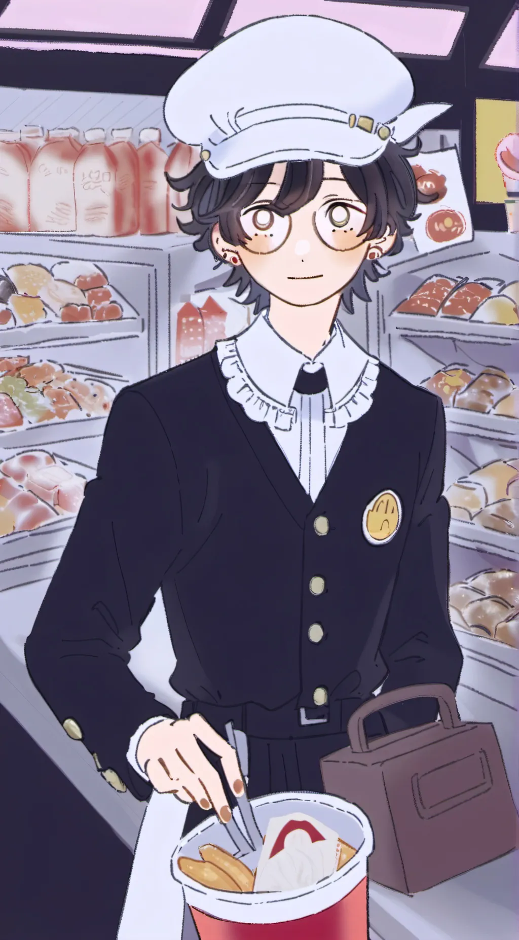 ai character: love  background