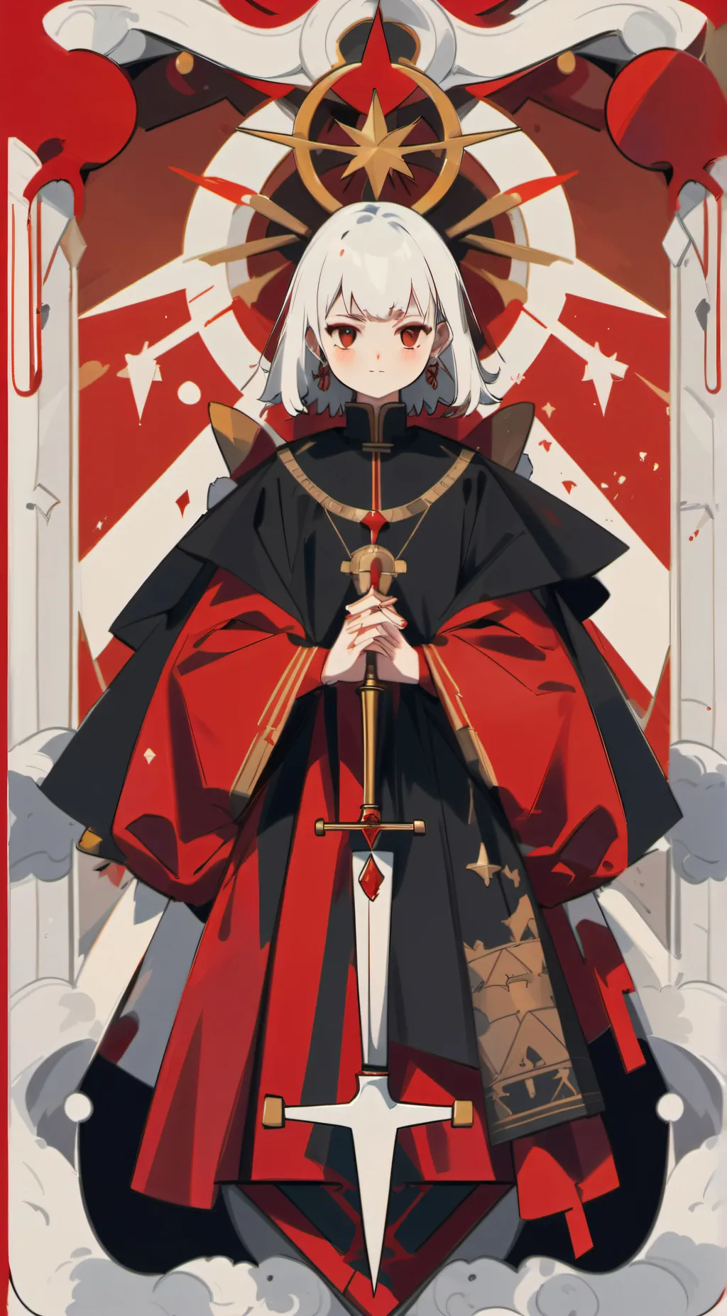 ai character: Mha sick background