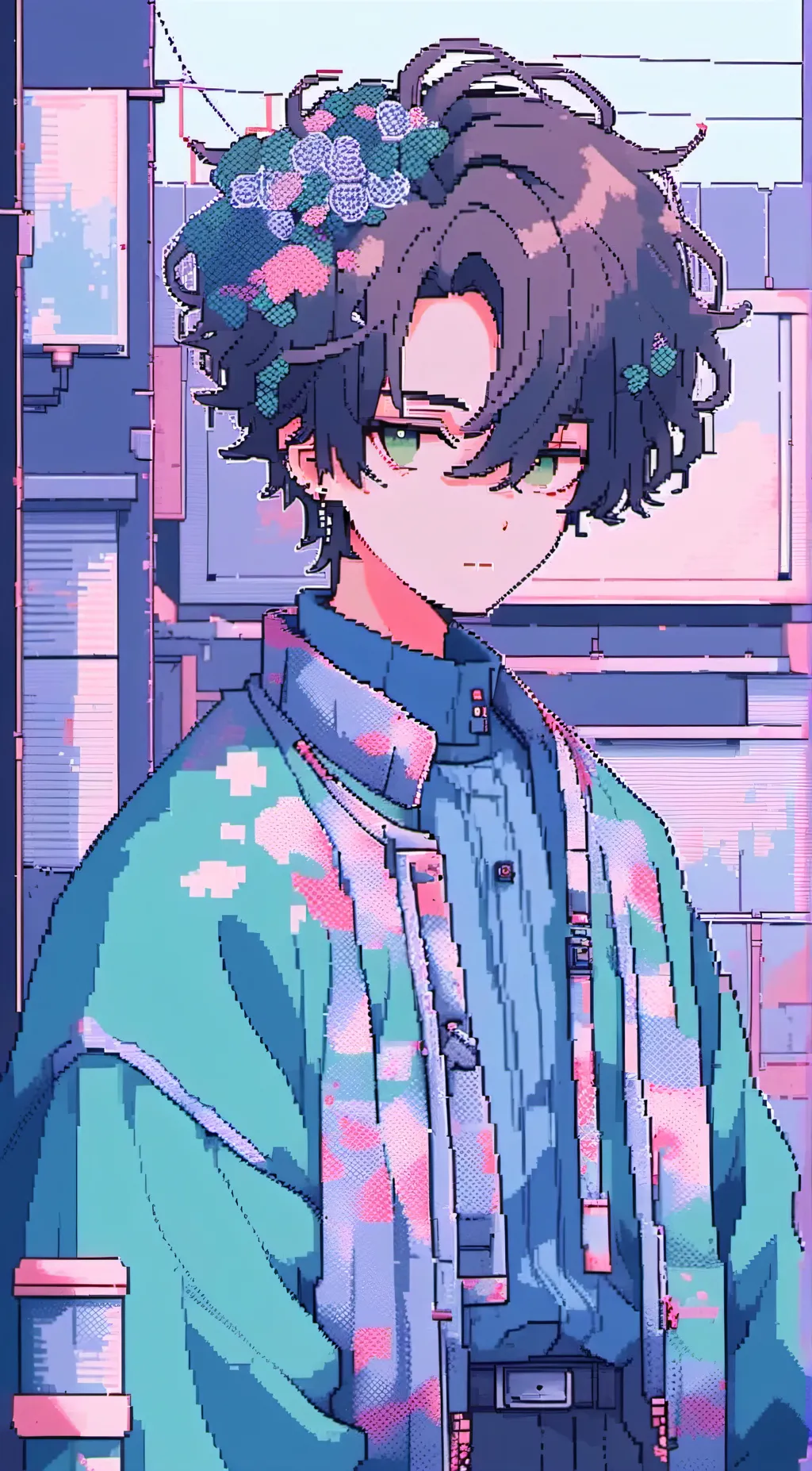 ai character: Five H. background