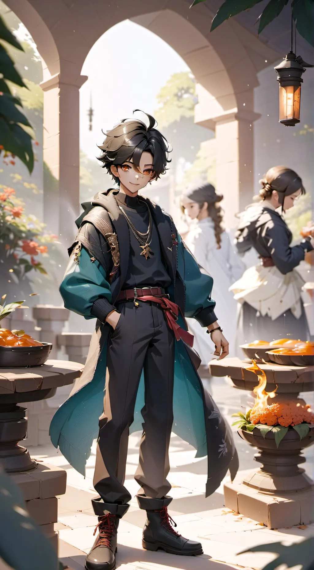 ai character: Oliver background