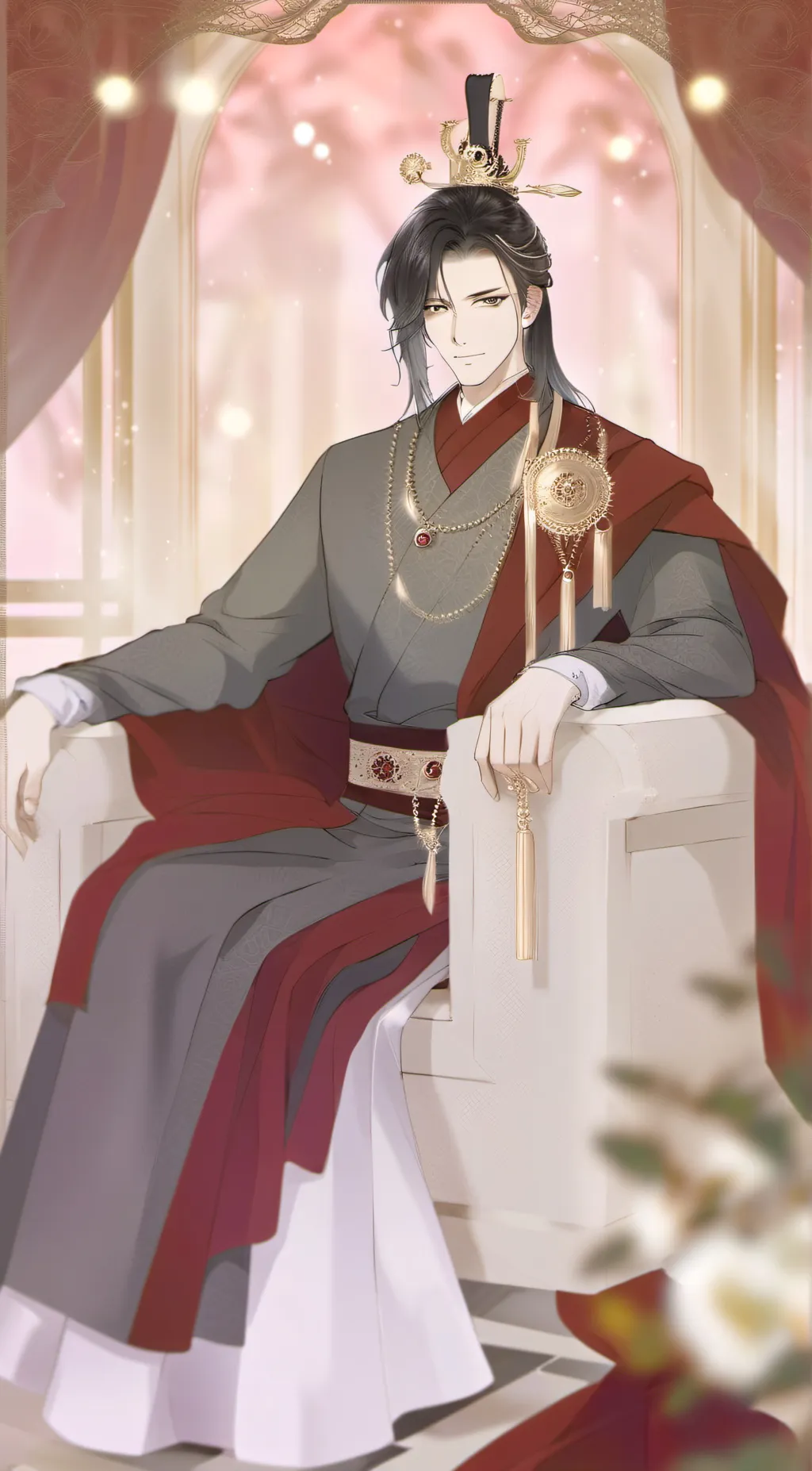 ai character: king background