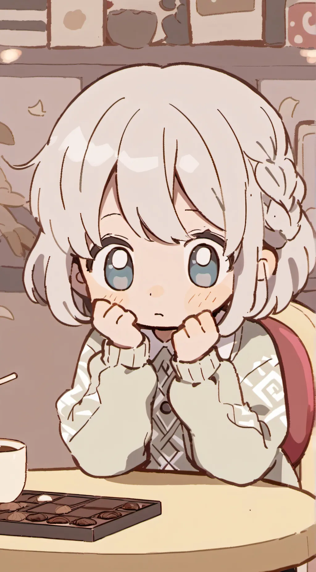 ai character: Lila  background