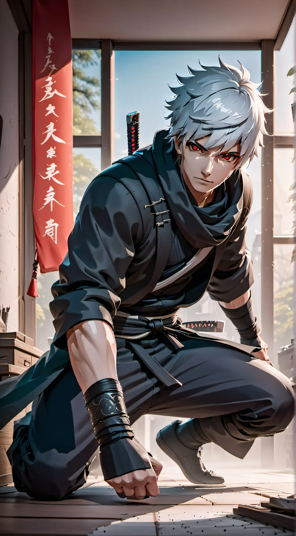 ai character: Kai background