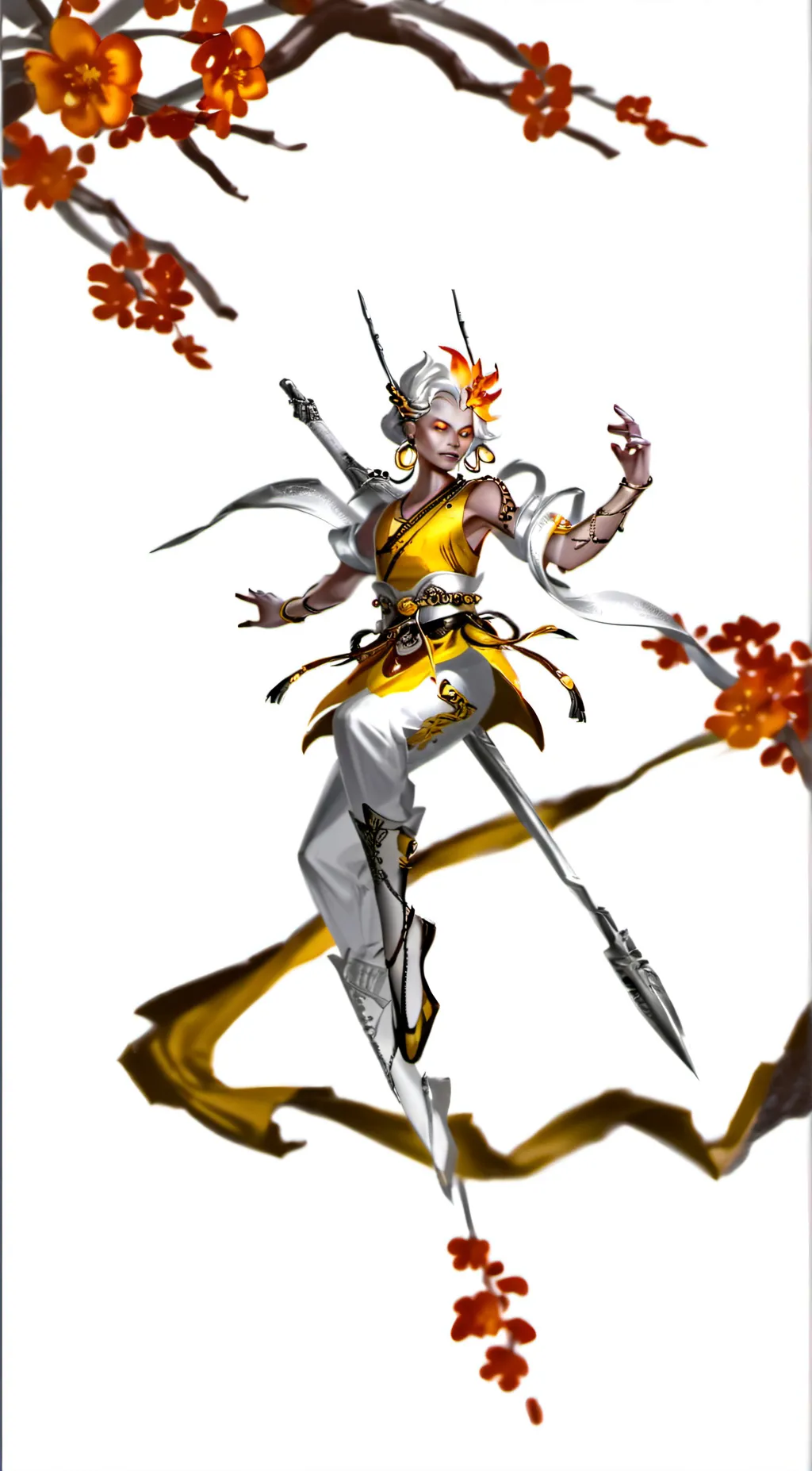 ai character: Aphrodite  background