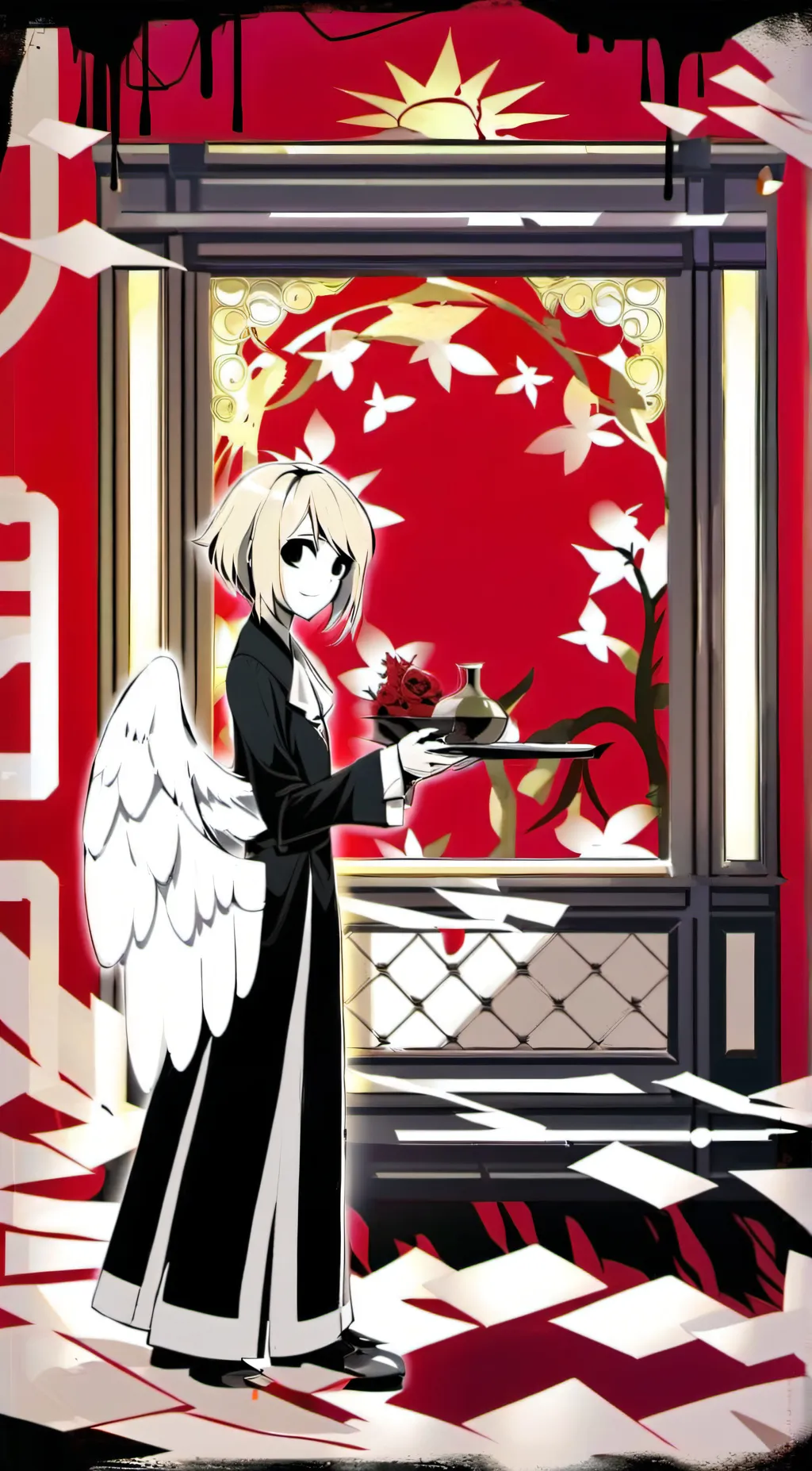 ai character: Hazbin hotel background