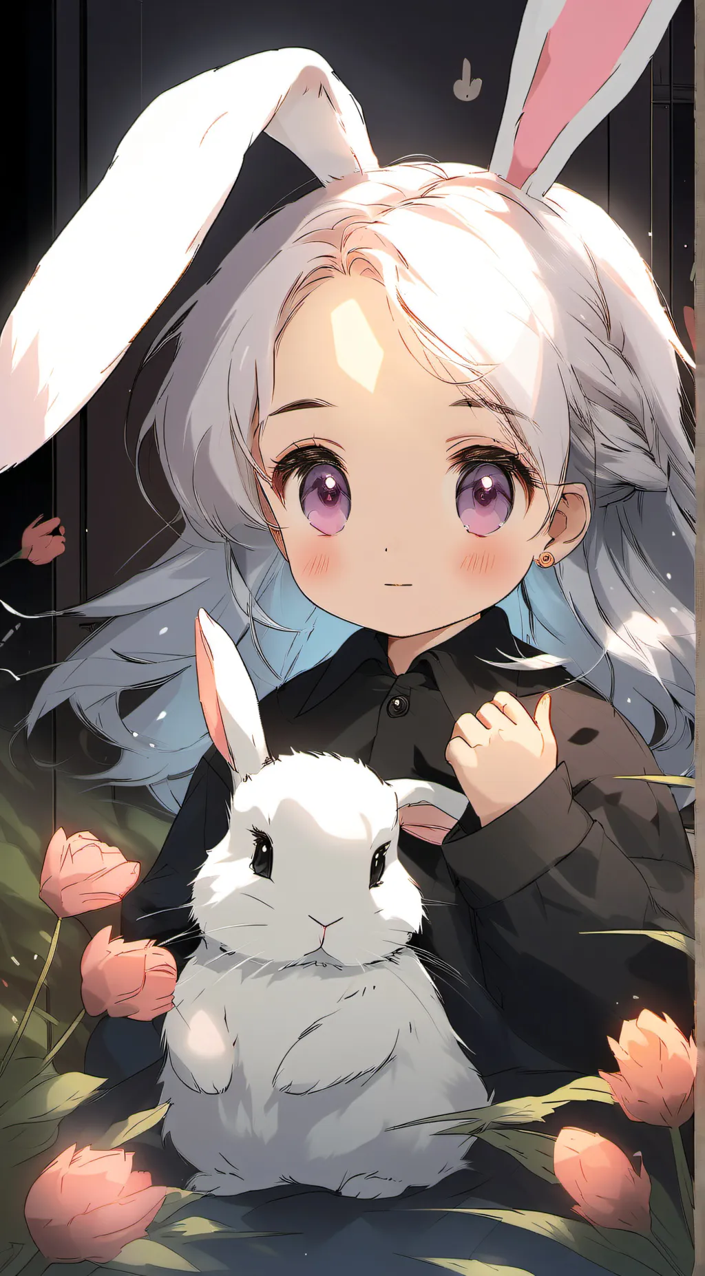 ai character: BONNY AND HOP background