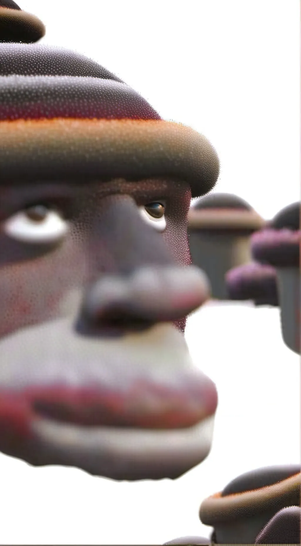 ai character: Monke background