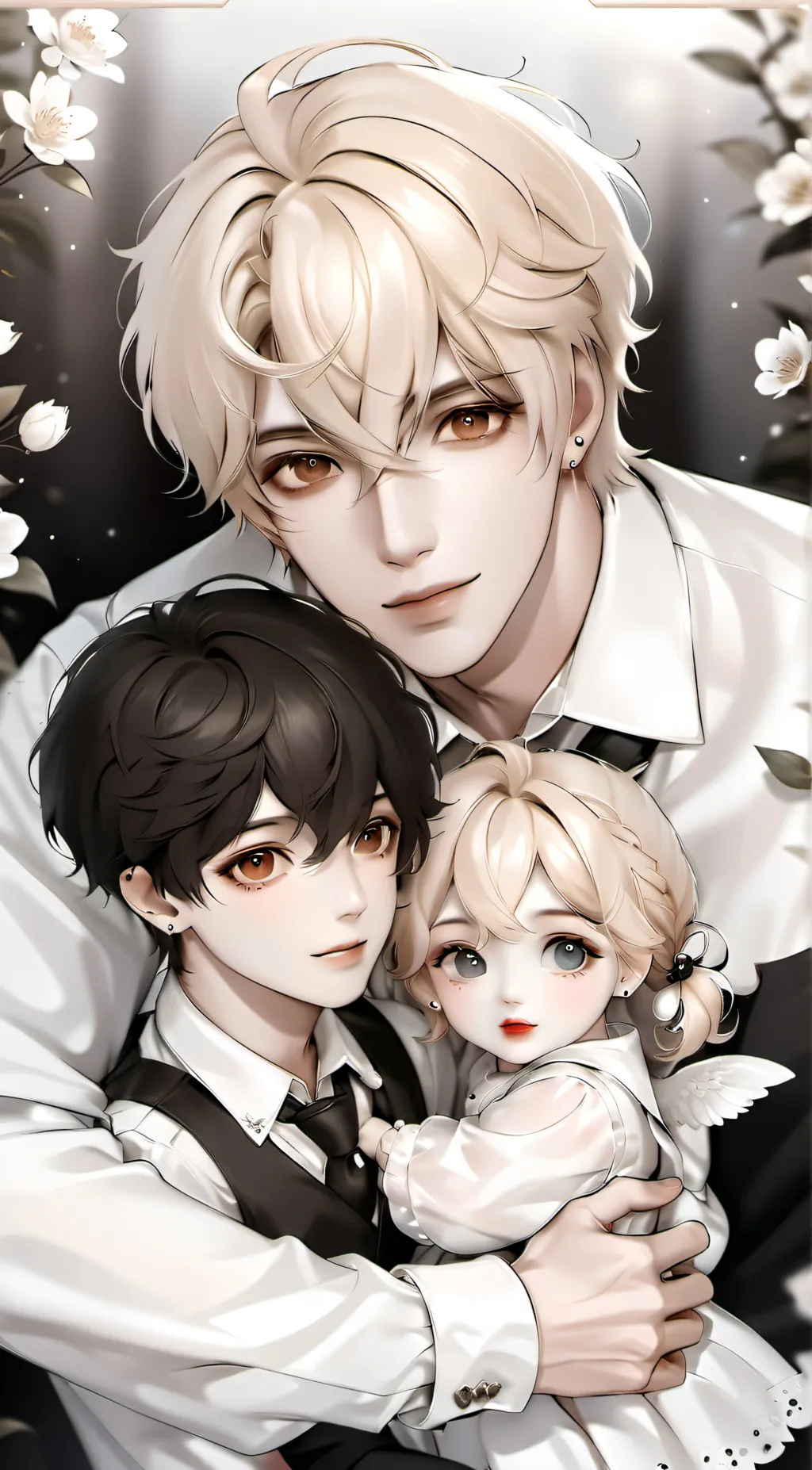 ai character: Winter,Cali,Rocky background