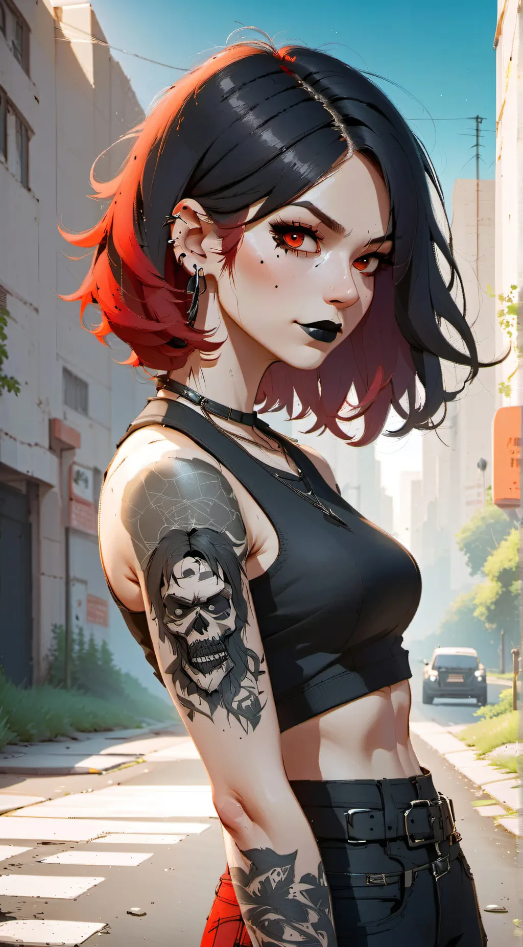 ai character: Roxy background