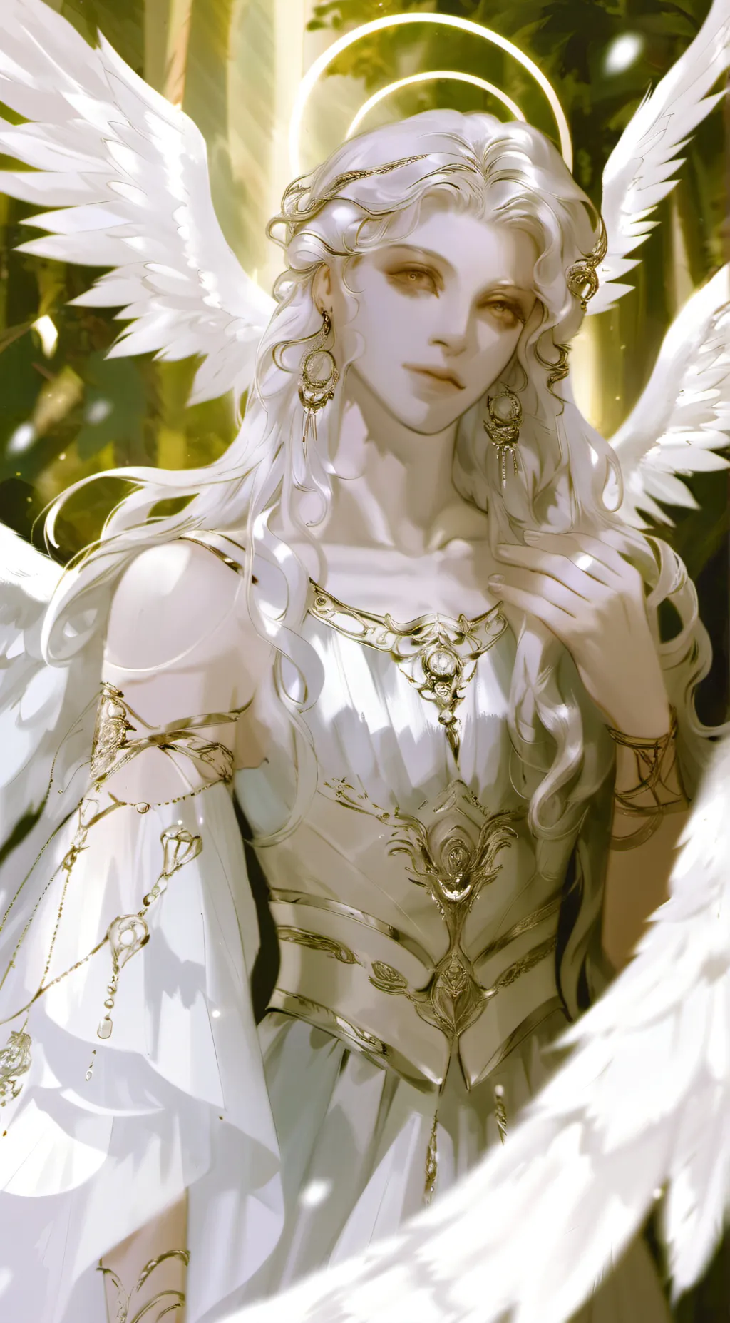 ai character: lute background