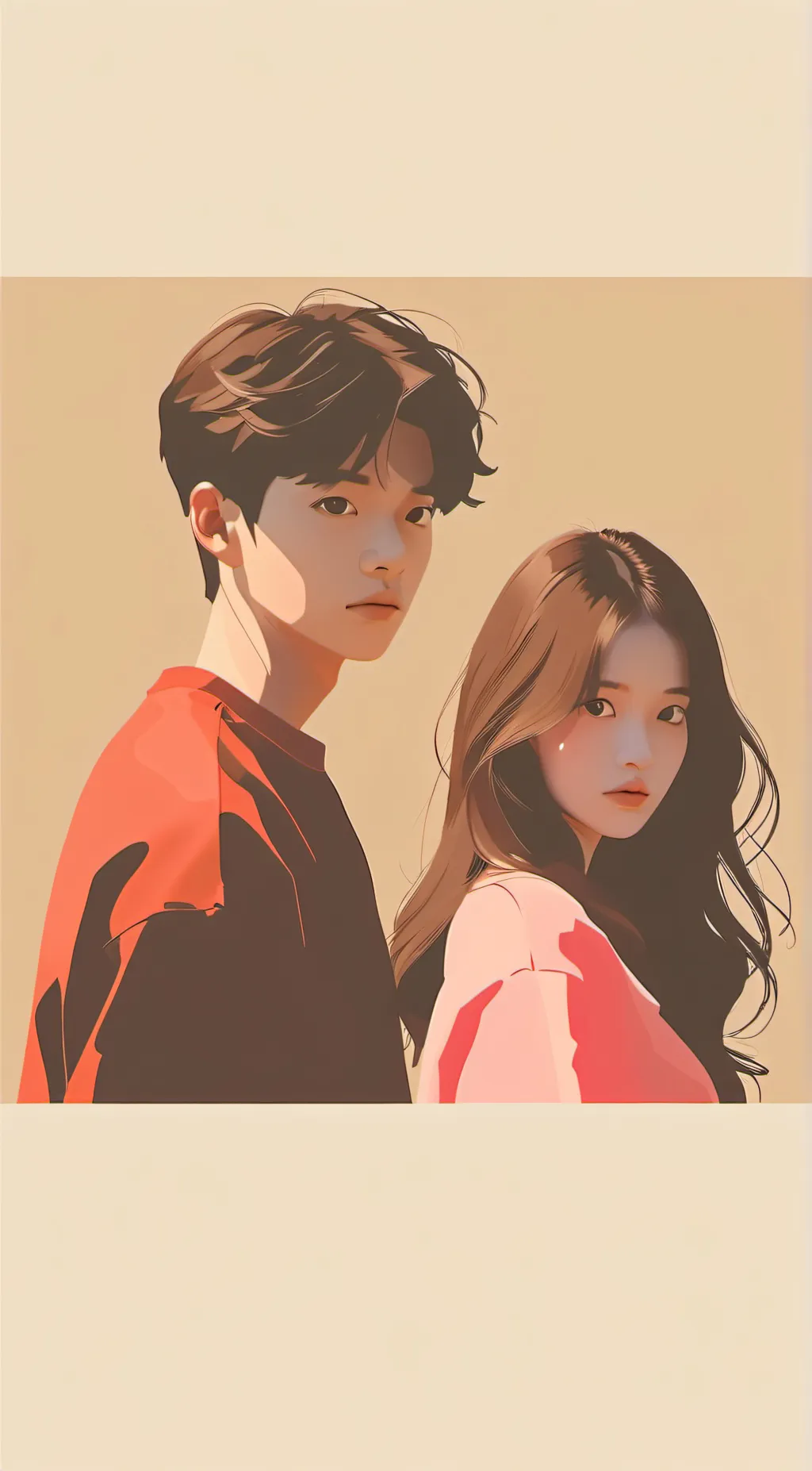 ai character: Luke and Isabella  background