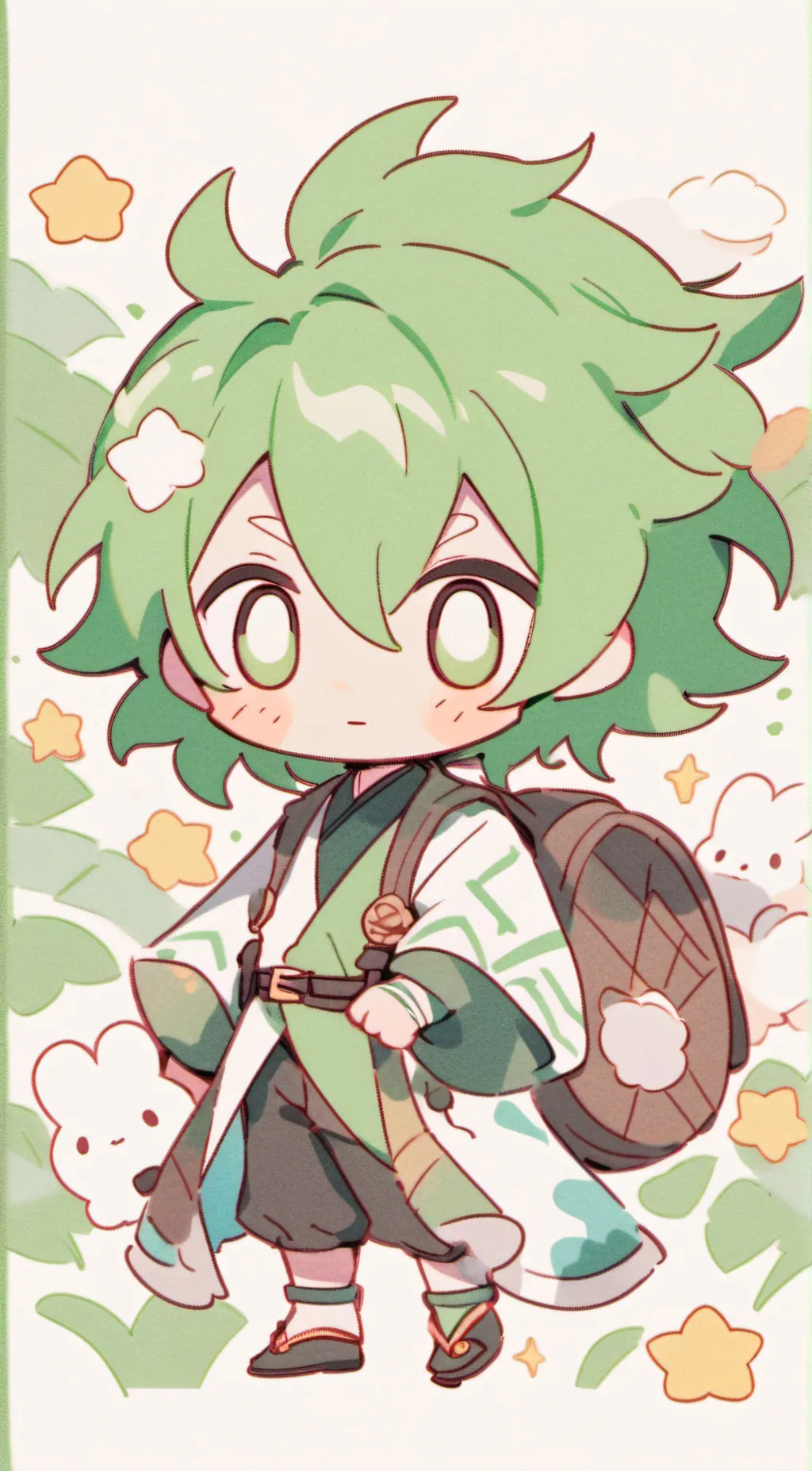 ai character: Miku background