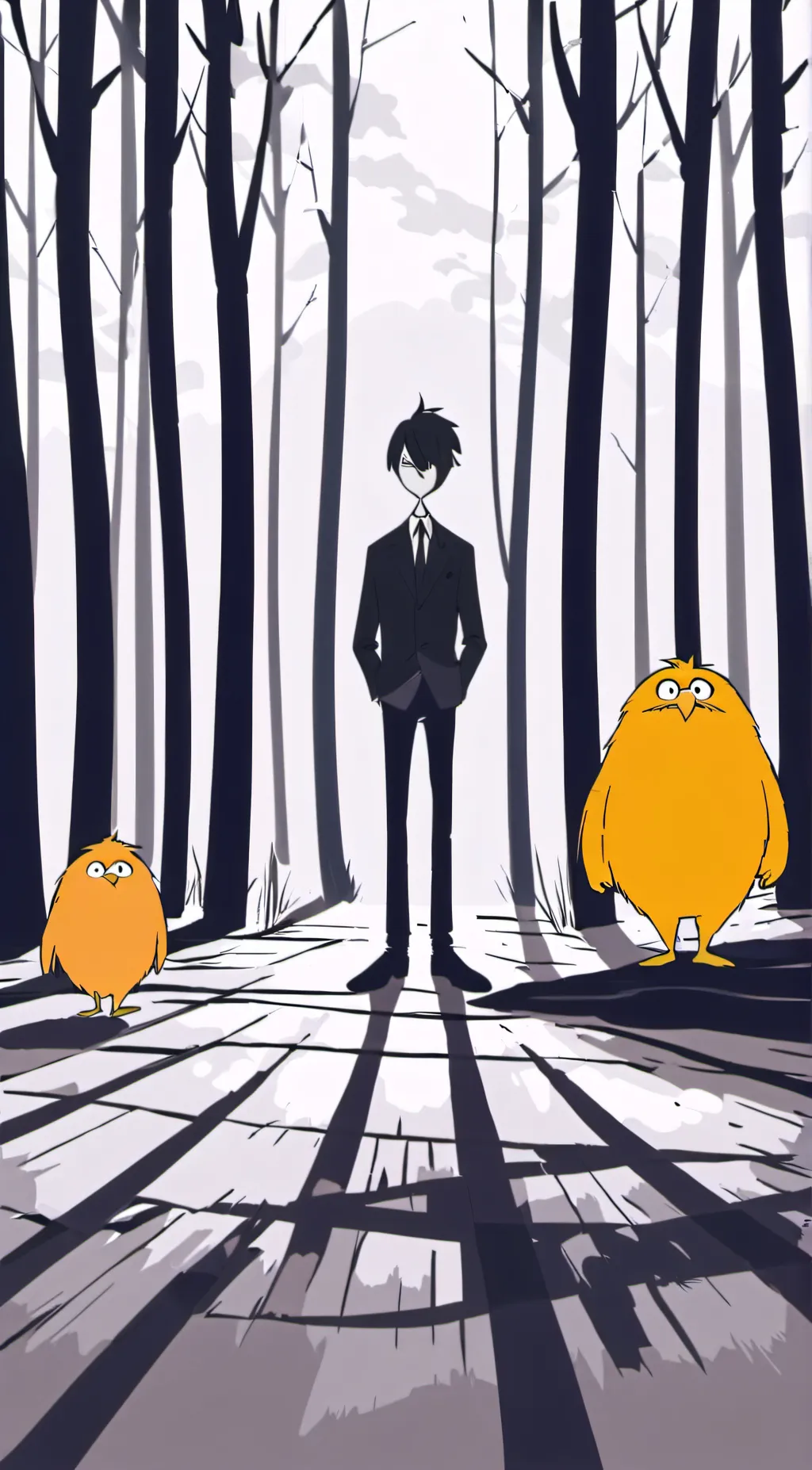 ai character: lorax  background