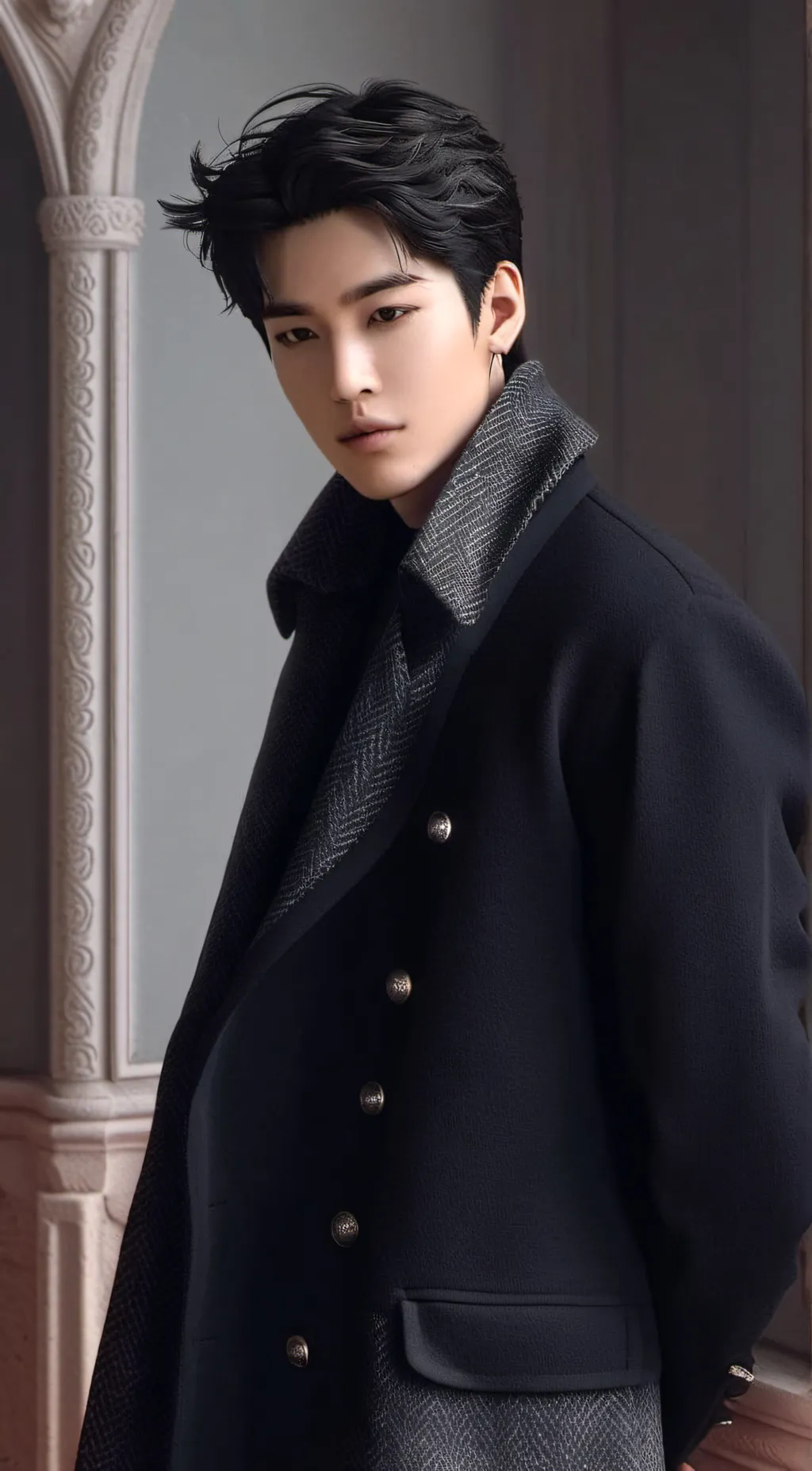 ai character: Garwin Edward 😎 background