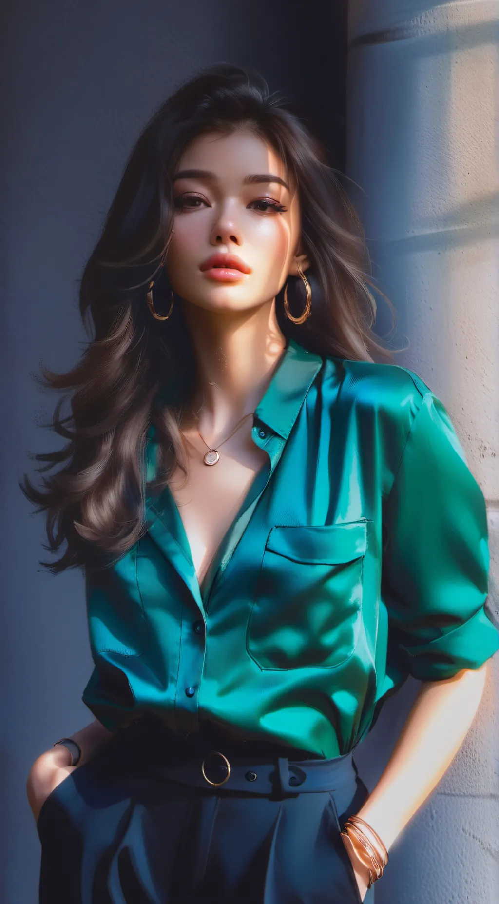 ai character: Nora background